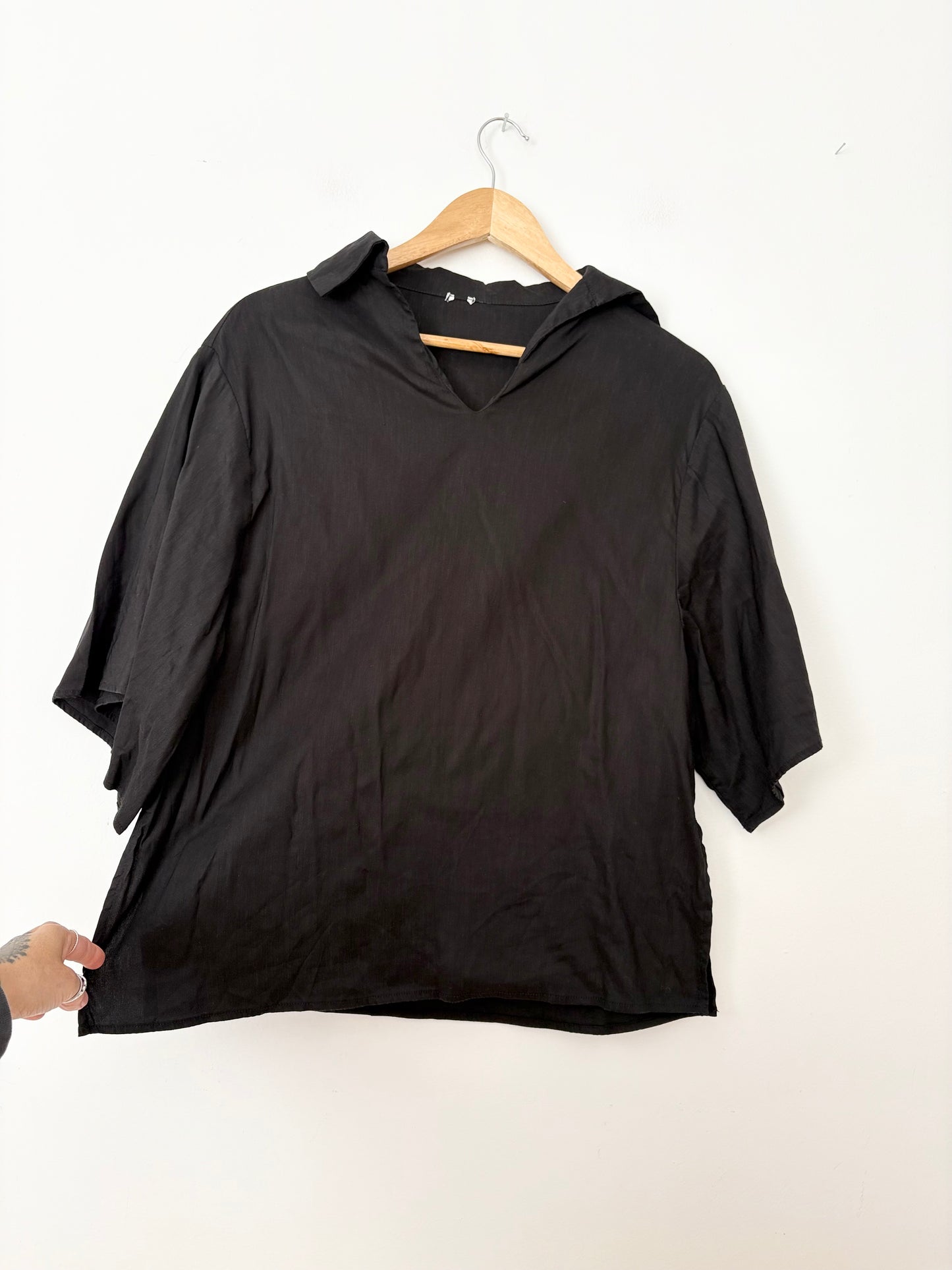 Totême Liry linen-silk blend shirt Medium
