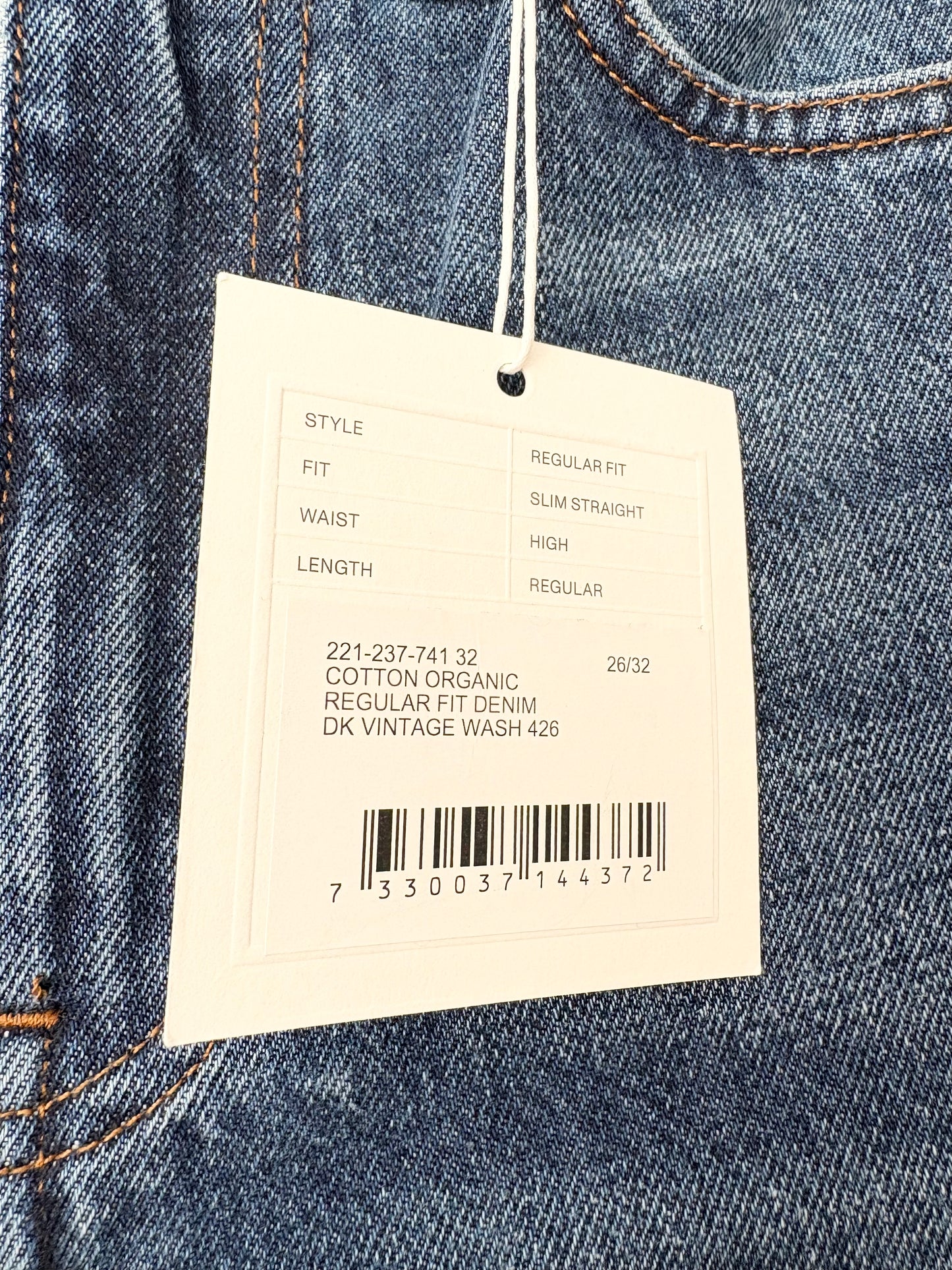 Jean coupe régulière Totême W26