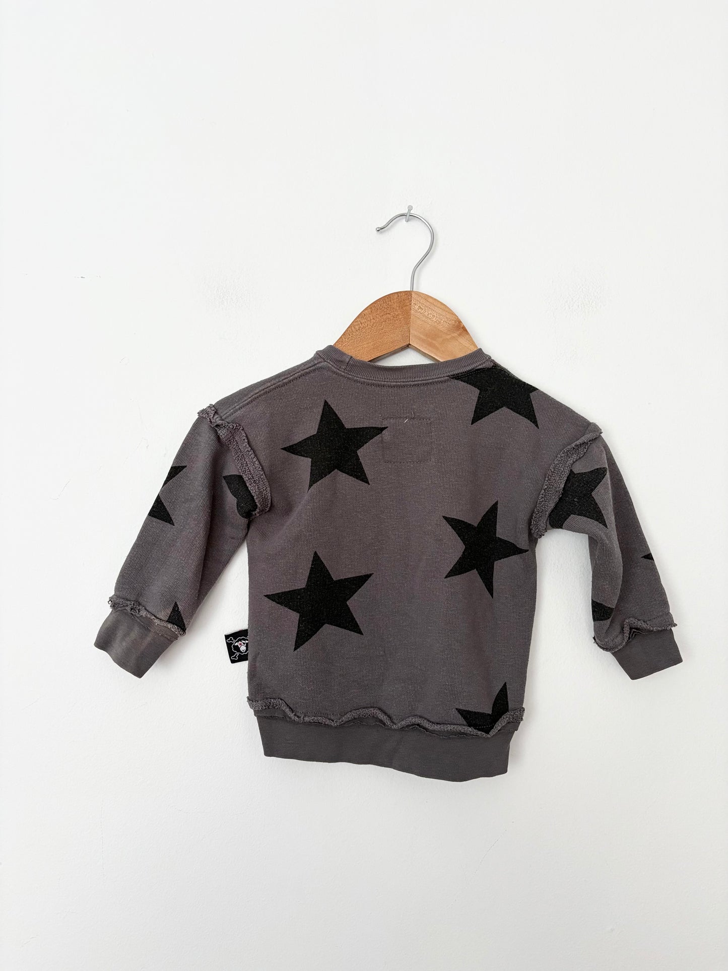 Nununu star sweater 0-6months