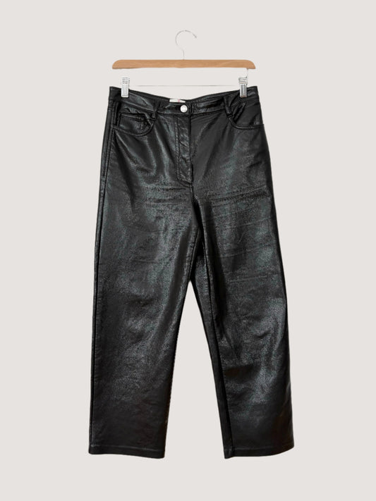 Wilfred faux leather the Melina crop pants W28