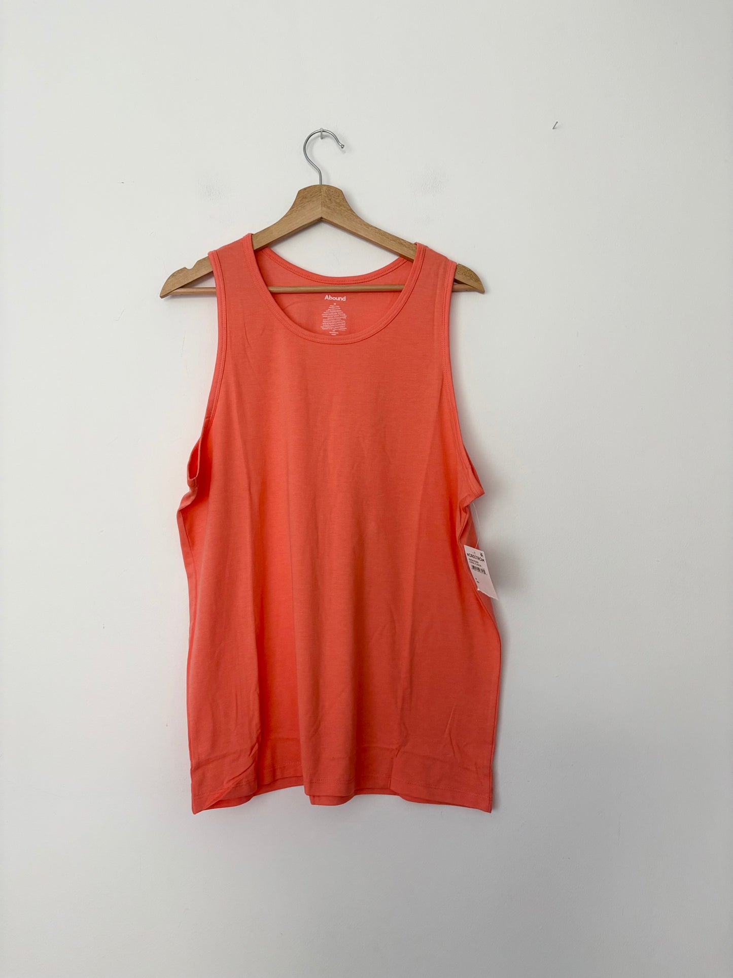 Abound coral tank top M/L
