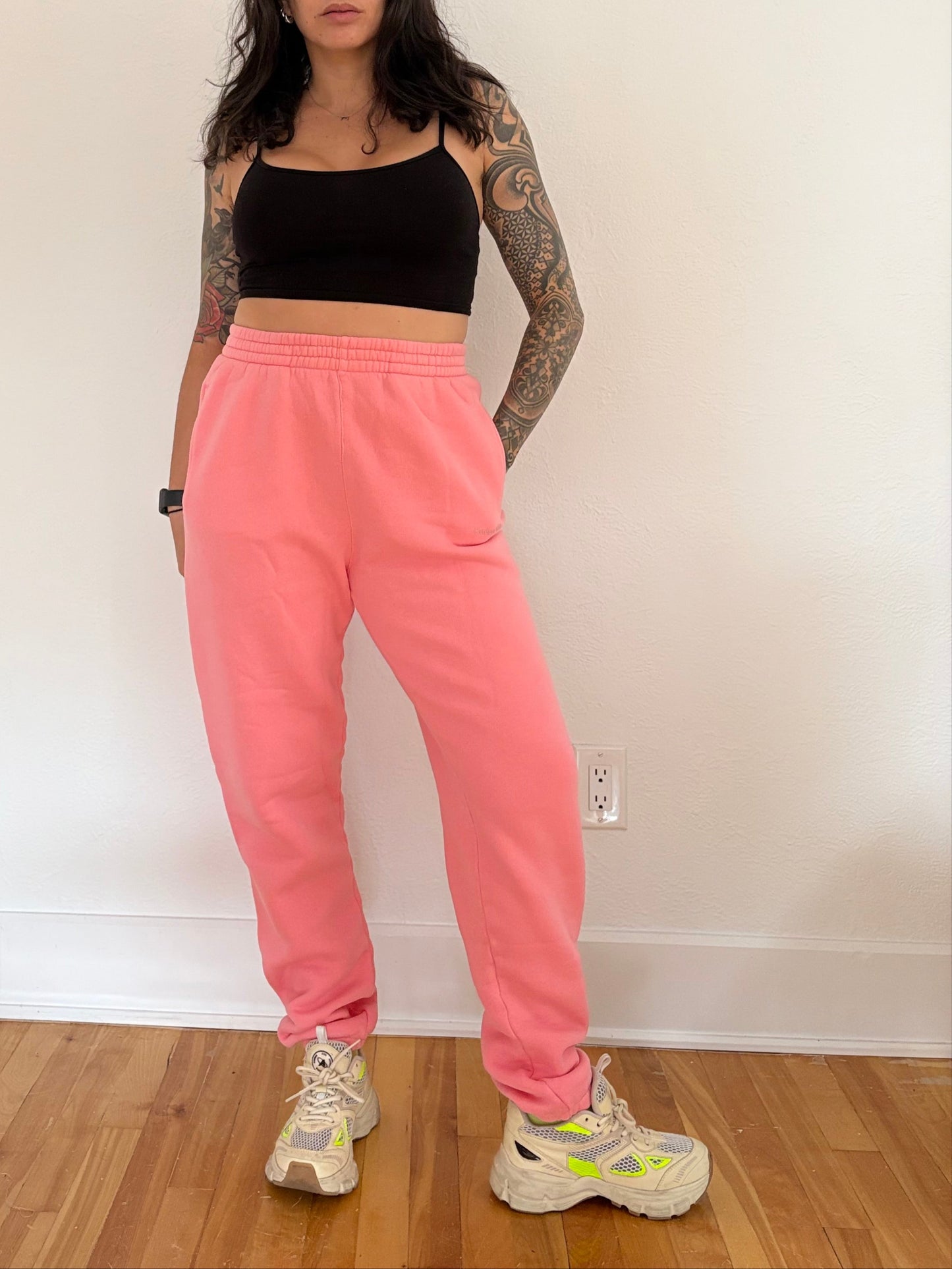Pantalon de survêtement Nimbus rose Outdoor Voices M/L