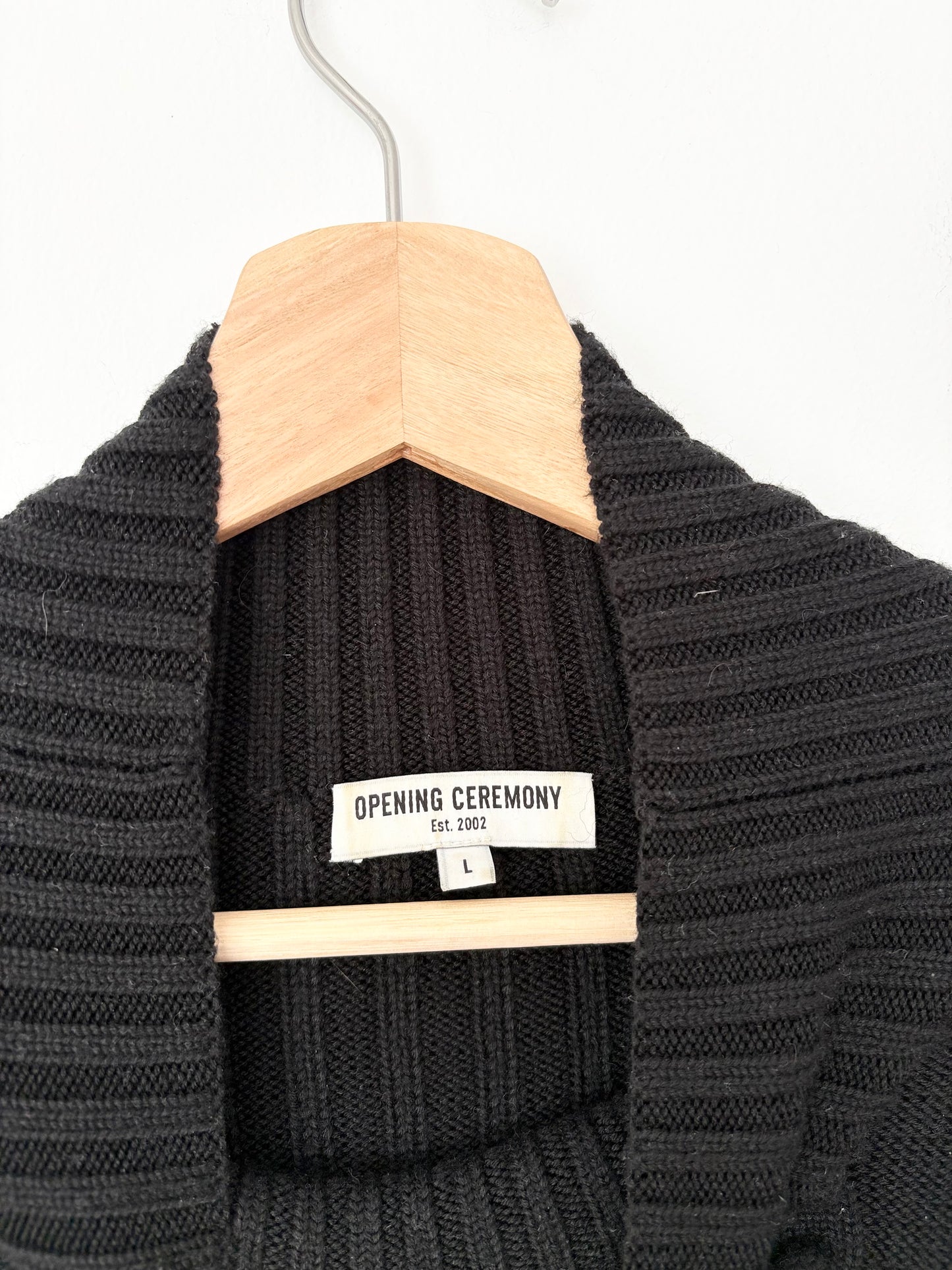 Opening Ceremony wool blend knit tunic Large