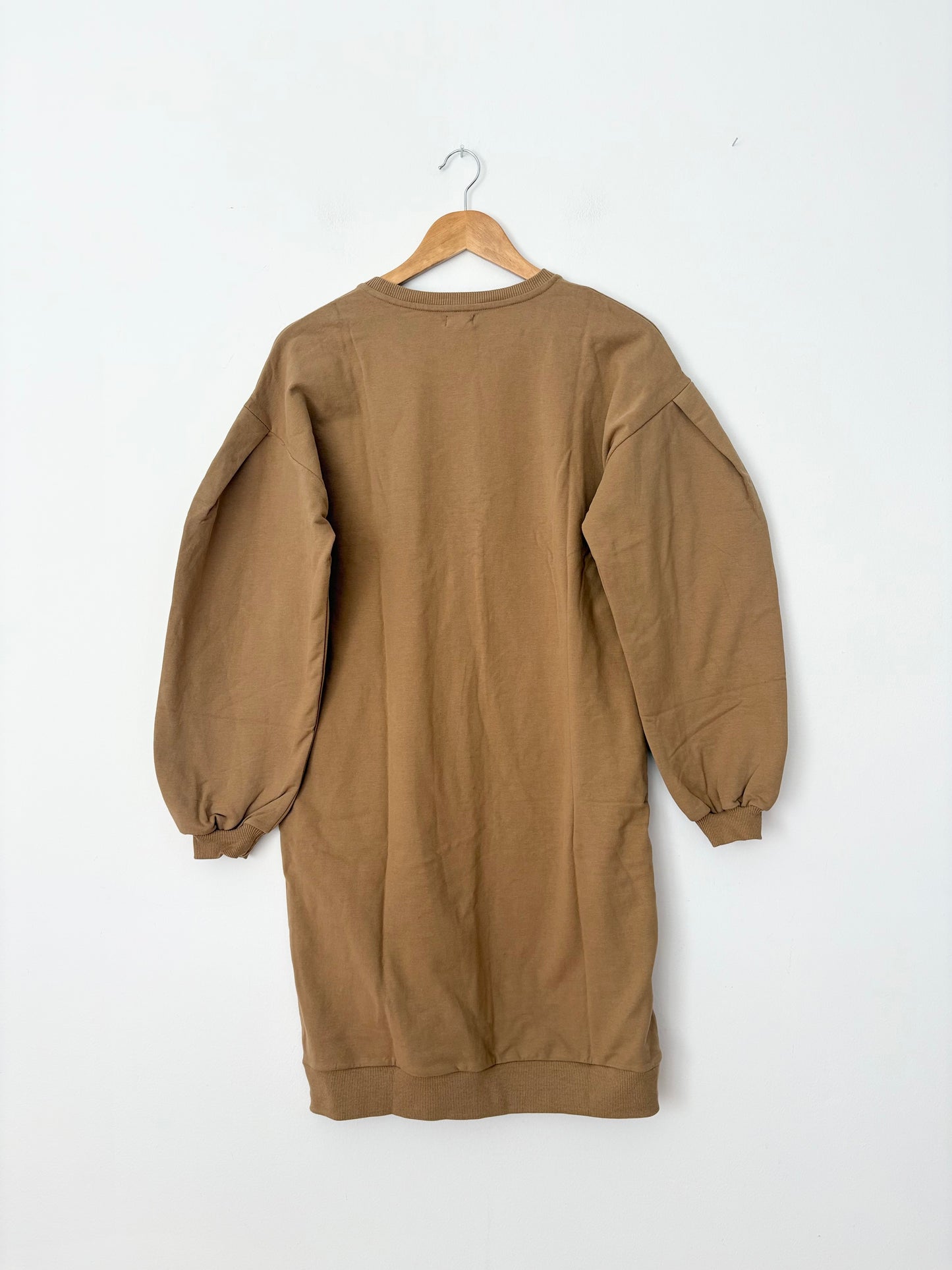 The simple folk oversized sweater dress in camel *Multiple sizes*