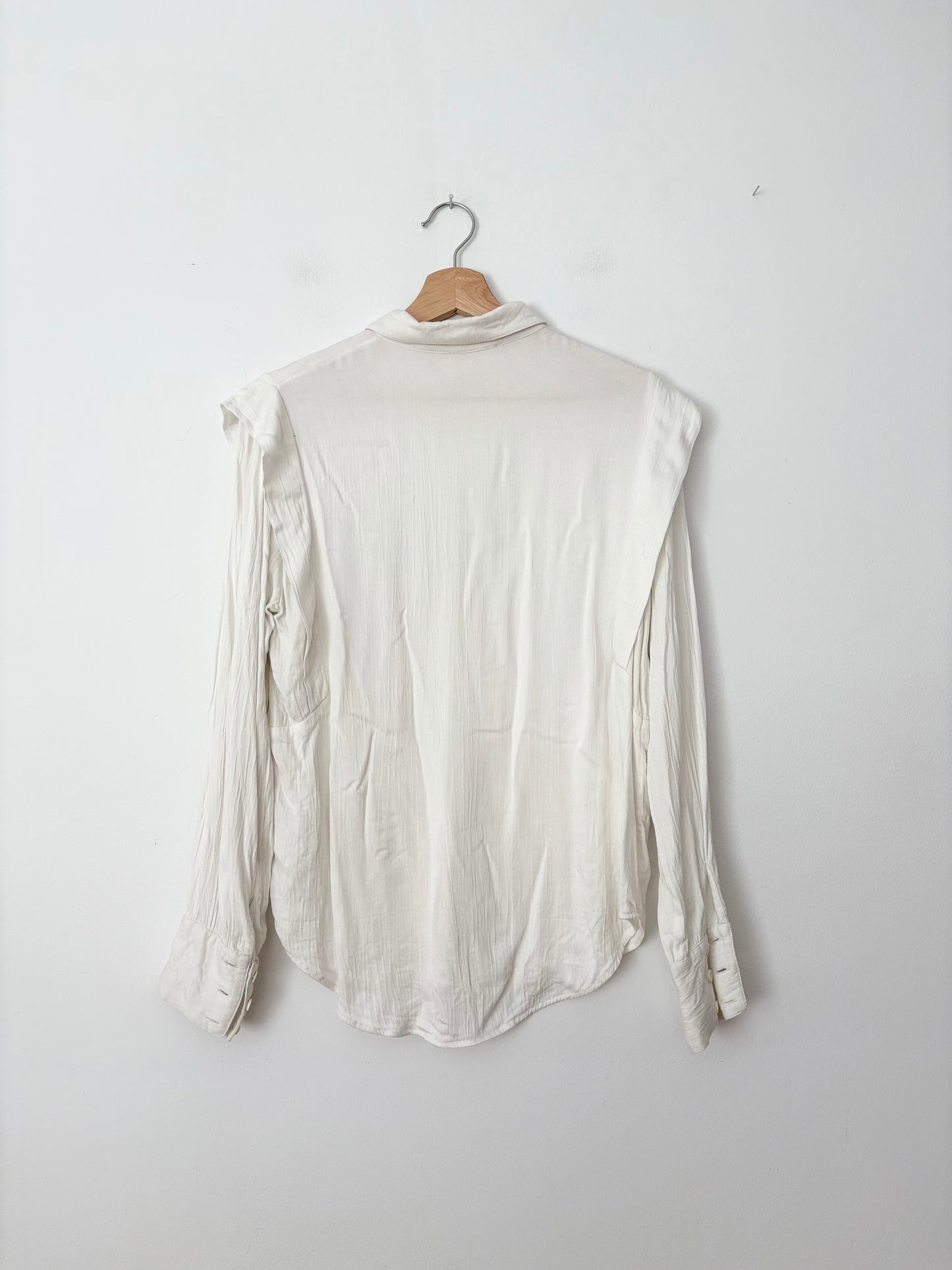 Ba&sh Lady shirt in ecru Small