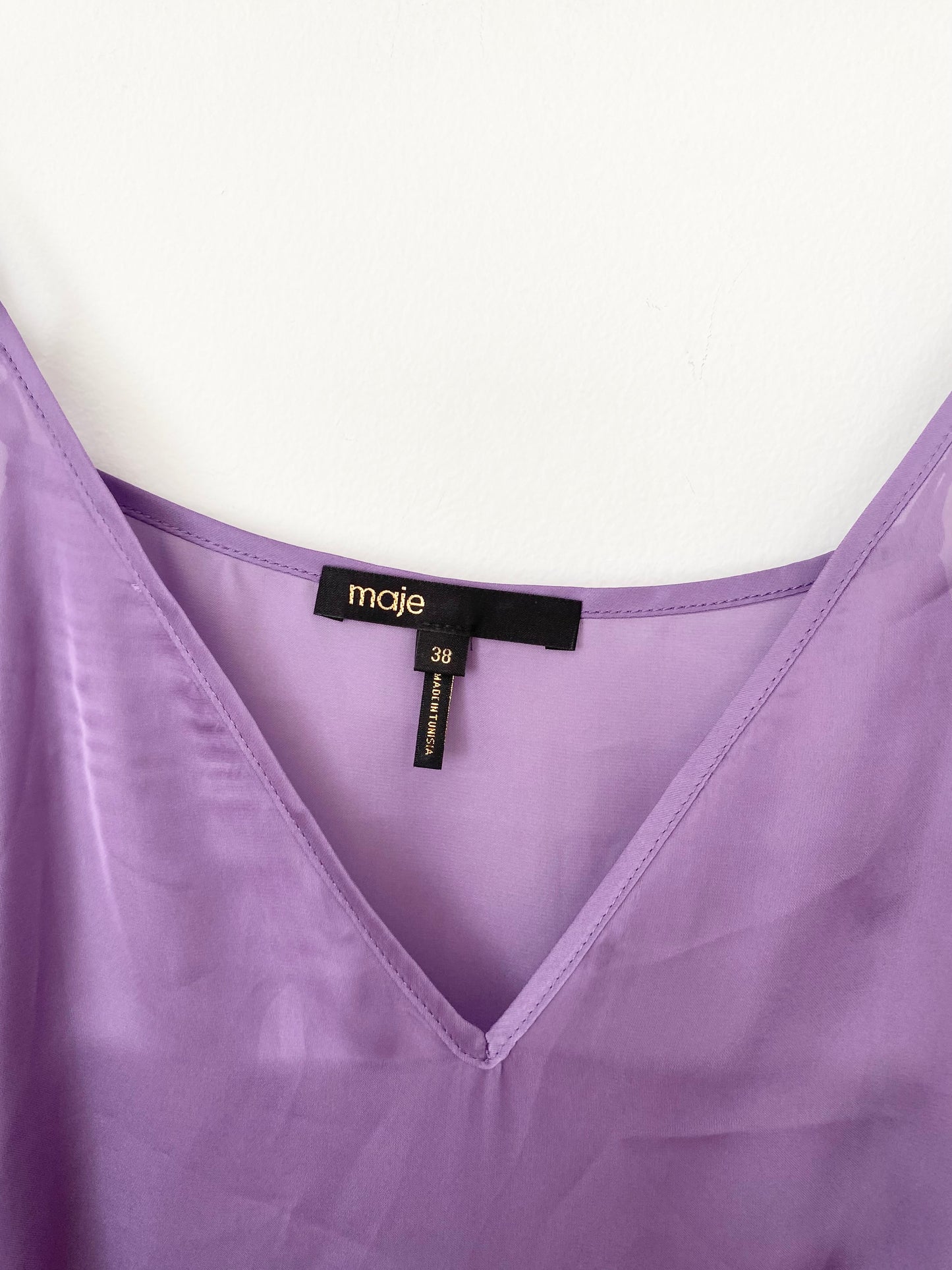 Maje teddy slip dress Medium