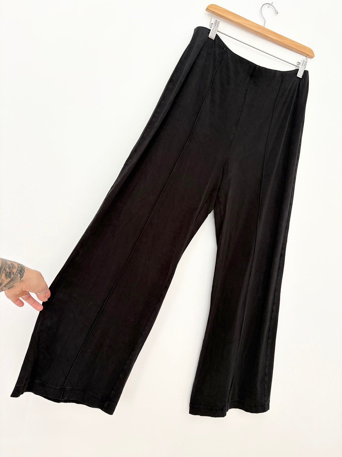 & Other Stories Flare soft pants Medium