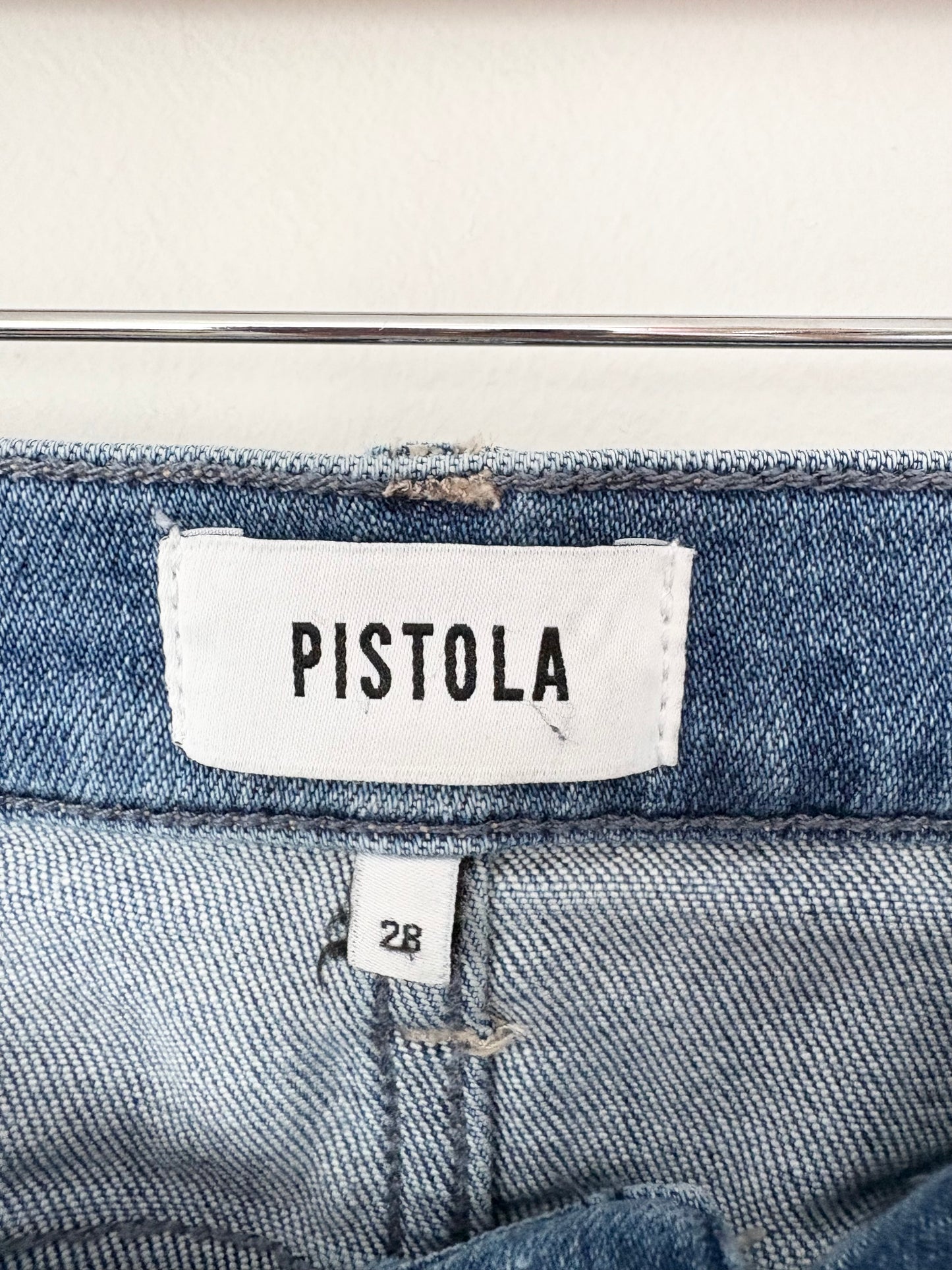 Pistola Lennon high rise bootcut jeans W28