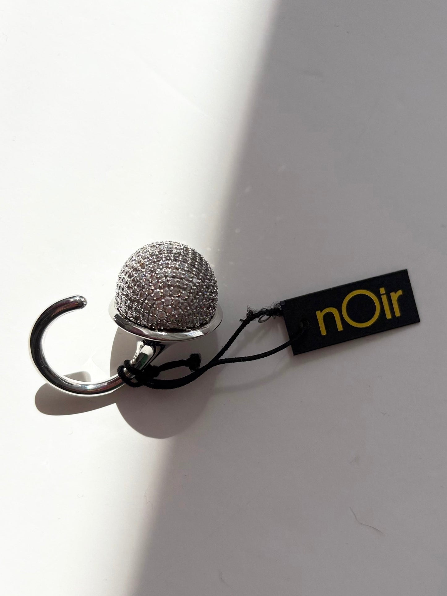 Noir NYC silver honey ring
