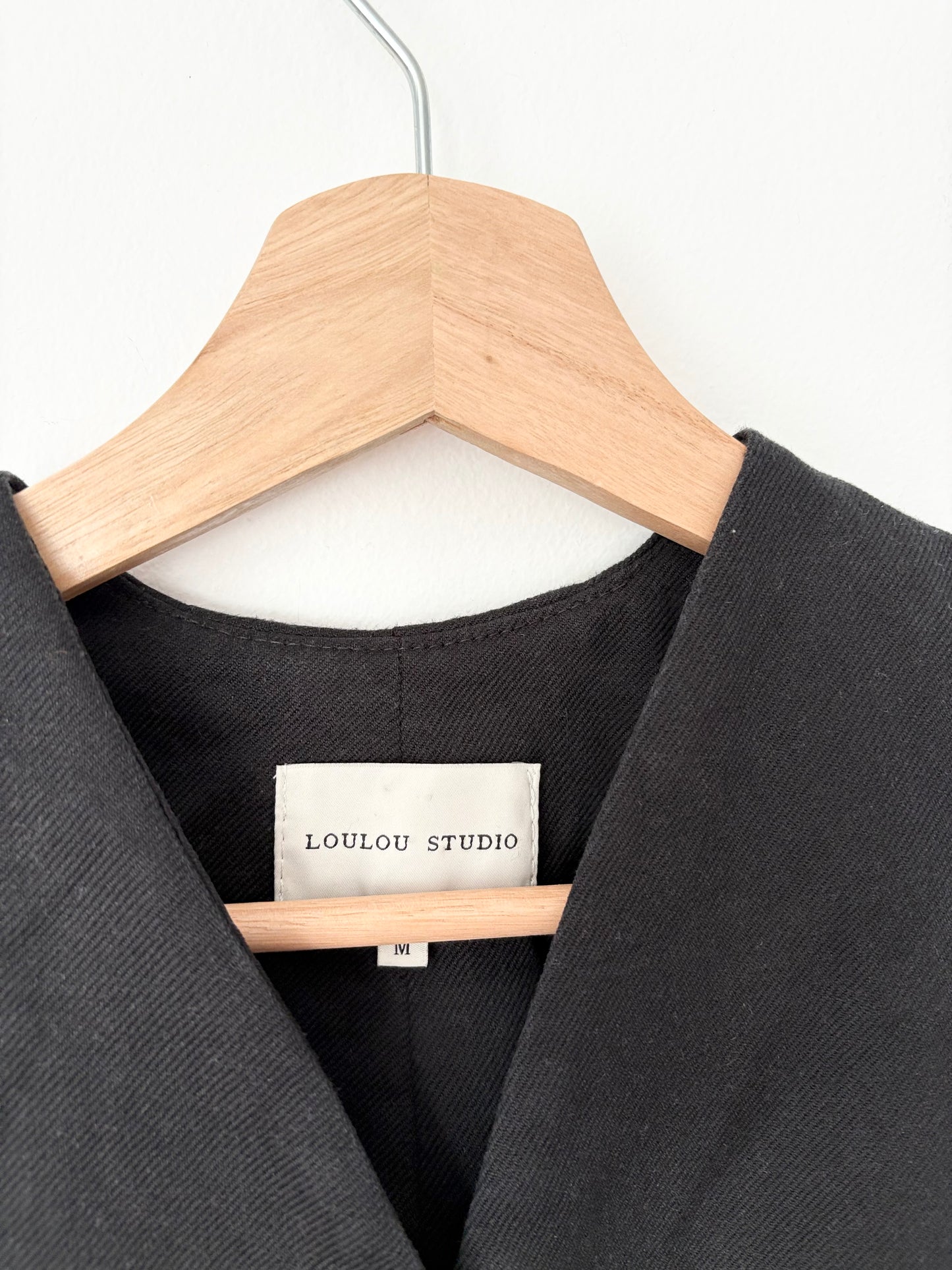 Loulou Studio Arup linen blend vest top XS