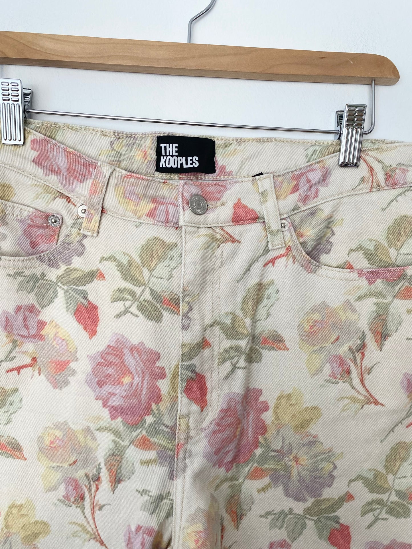 The kooples floral boyfriend jeans W31/32