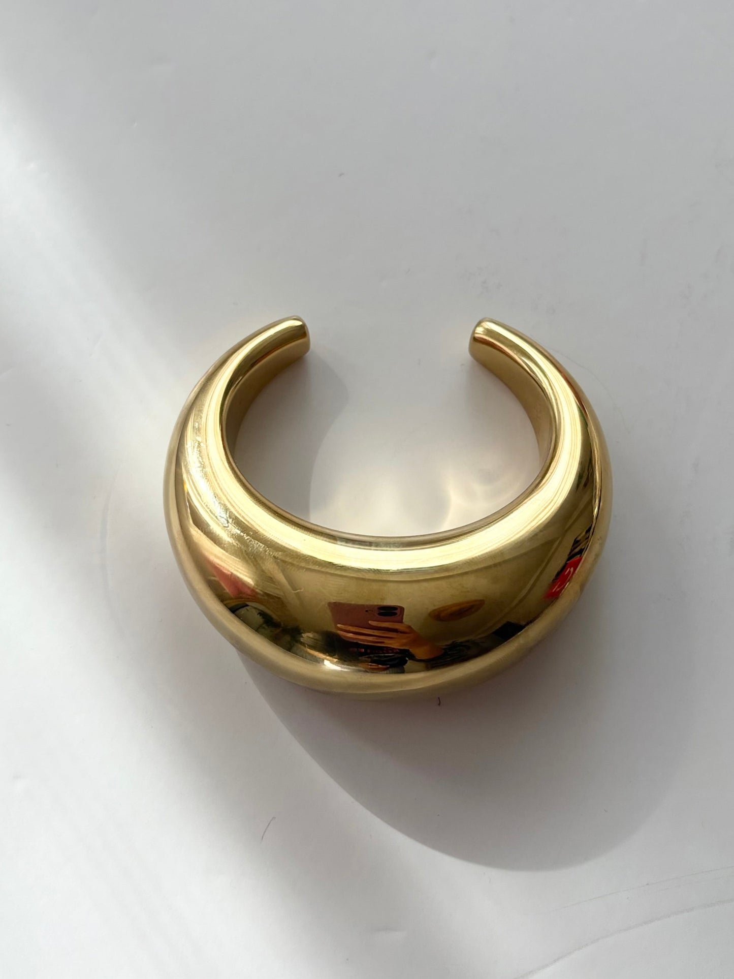 Noir NYC oversized cuff bangle
