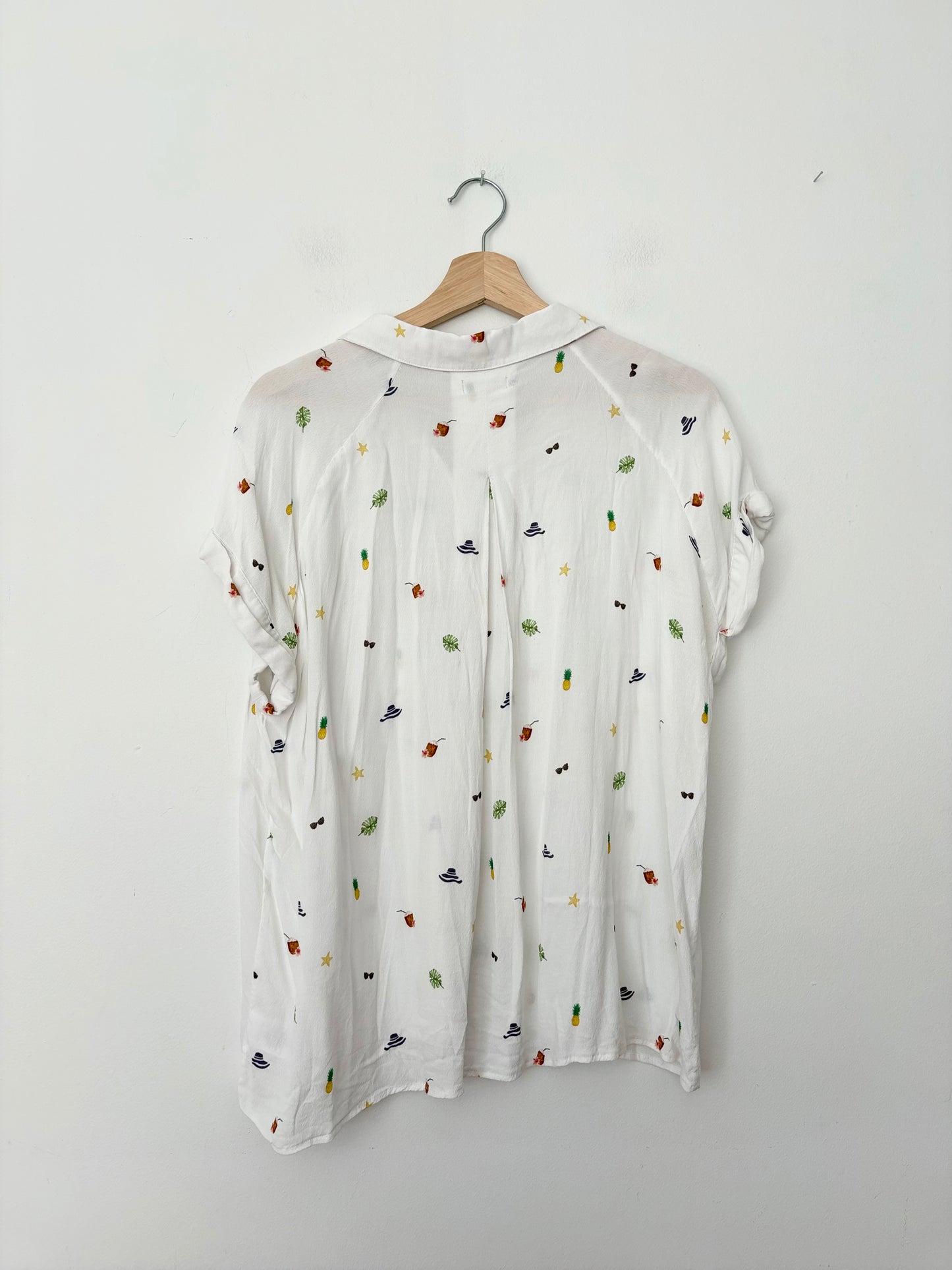 Chemisier Rails Chase motif "jour de plage" Large
