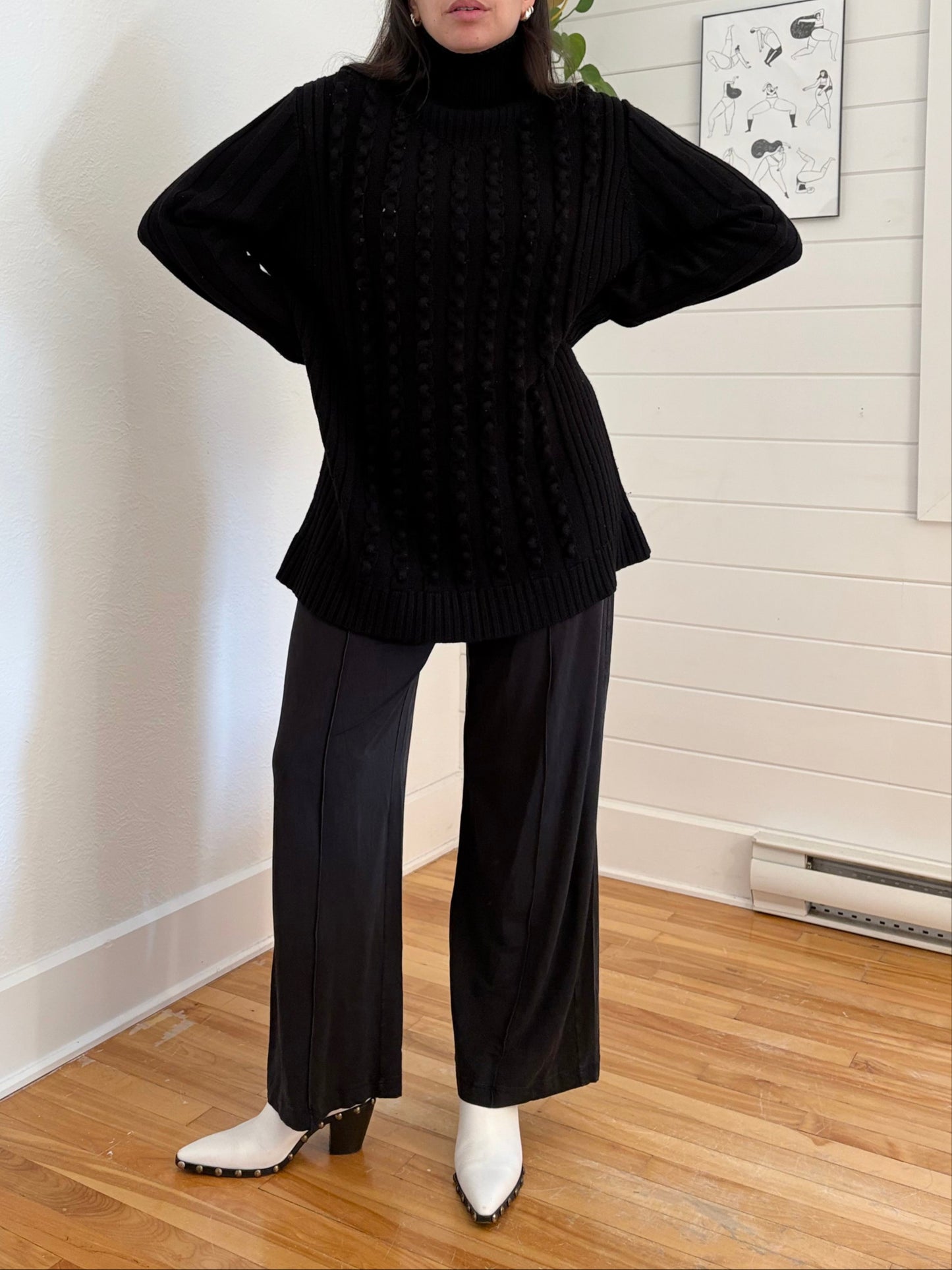 Opening Ceremony wool blend knit tunic Large