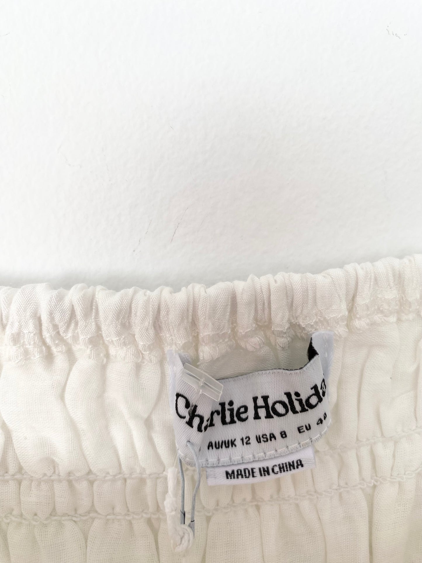 Haut court à smocks Charlie Holiday Marsh M/L