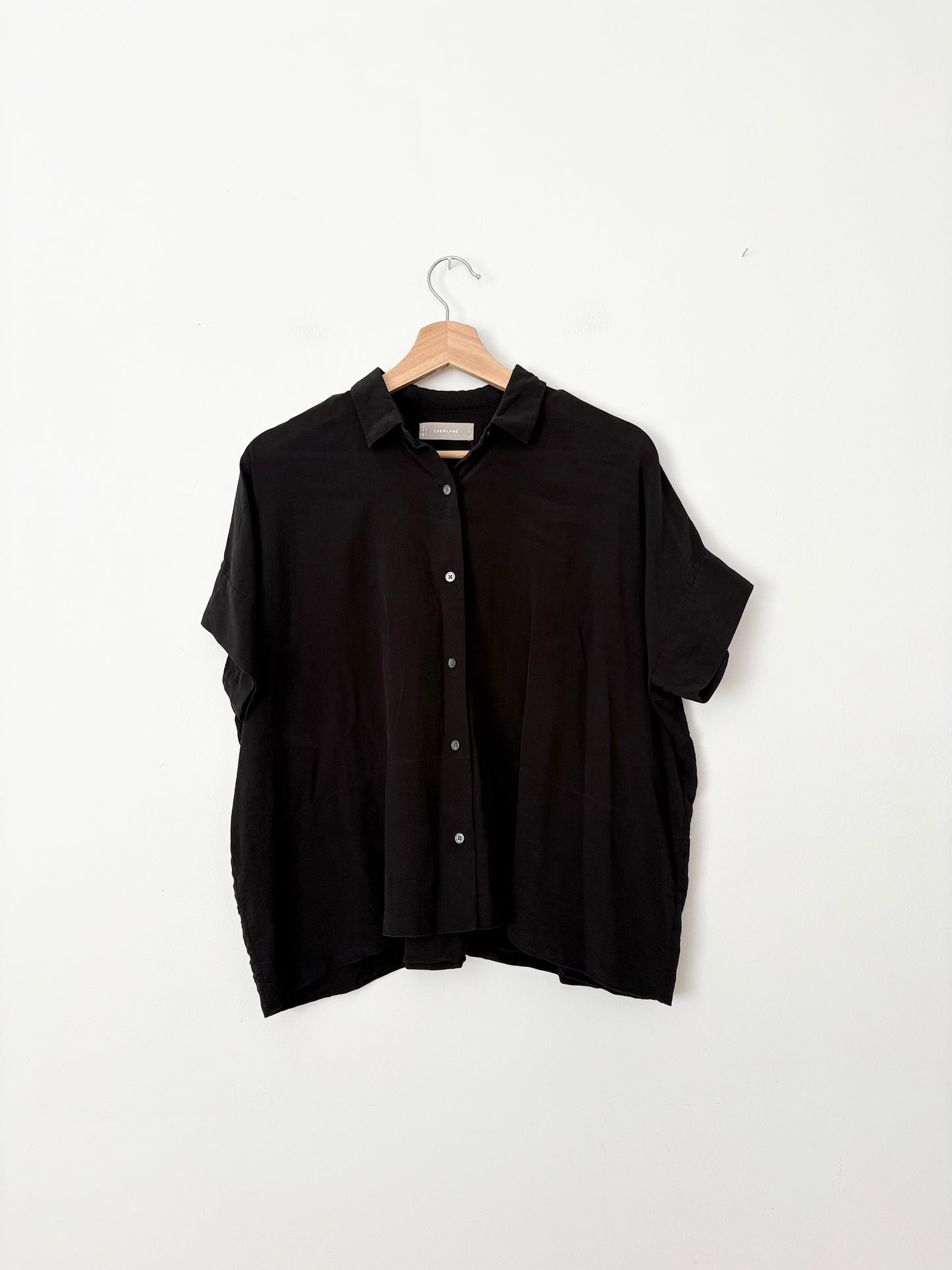 Everlane the silk boxy shirt S/M