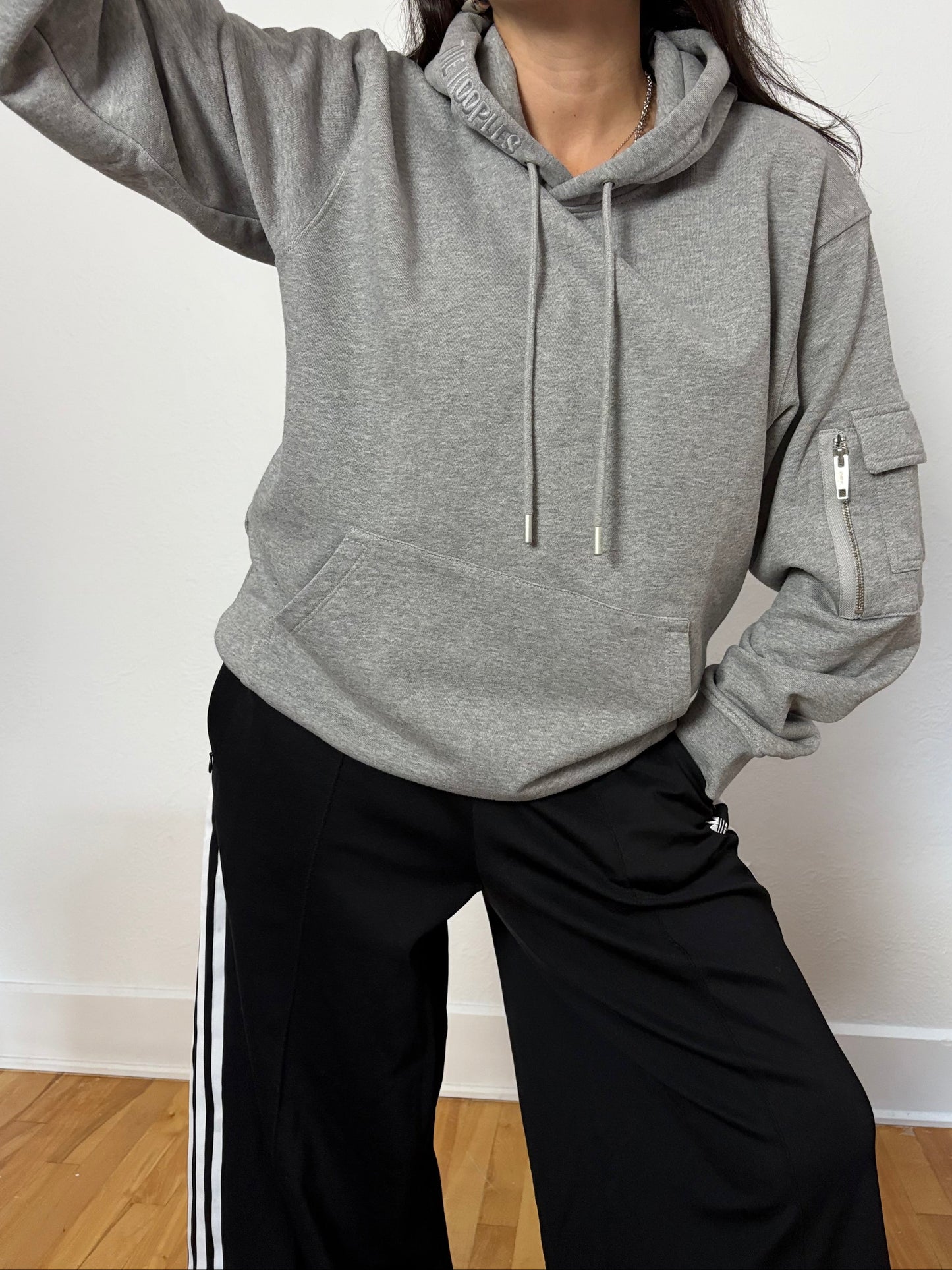 The kooples grey hoodie M/L