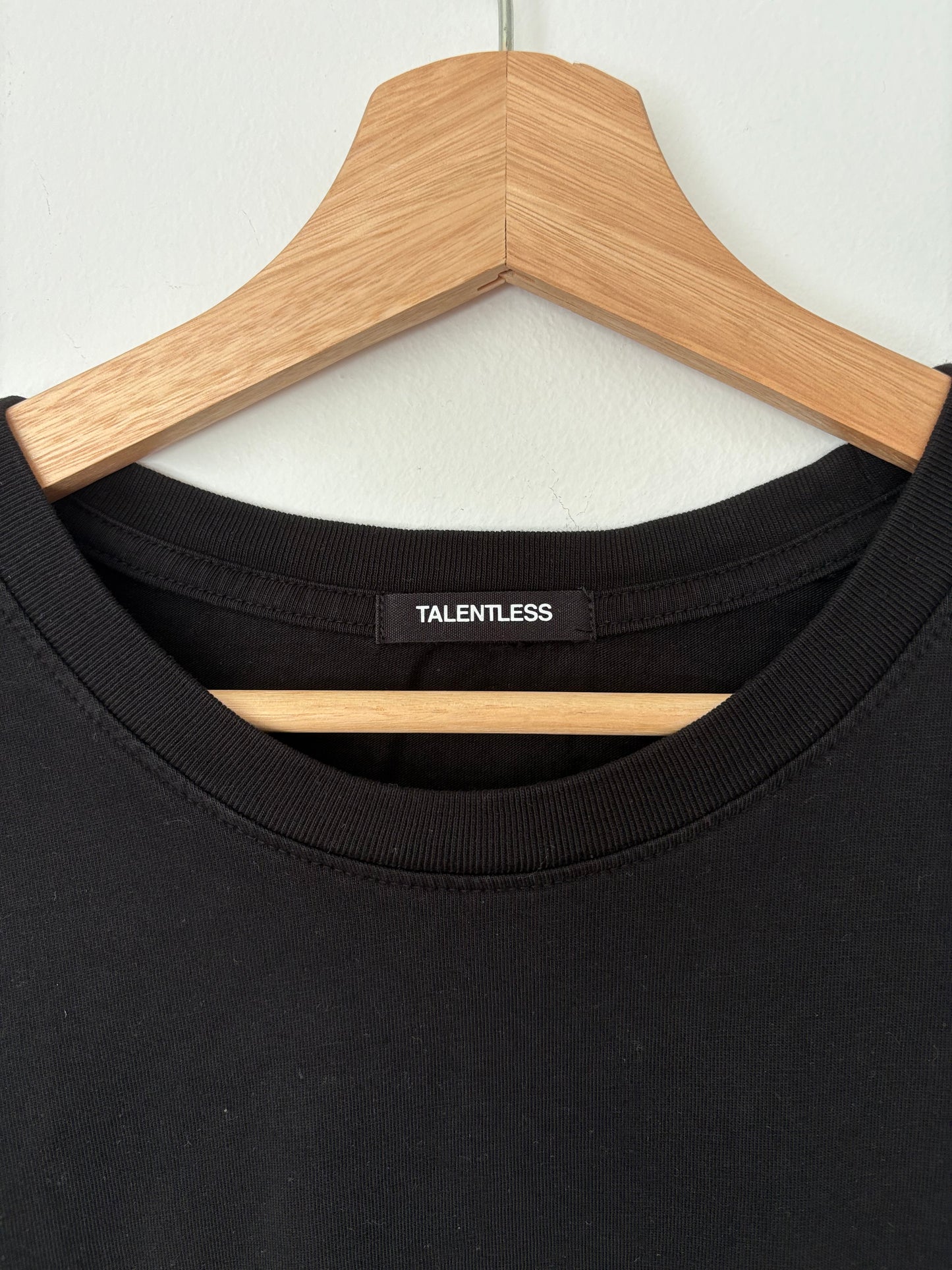 T-shirt noir à manches longues Talentless XXL