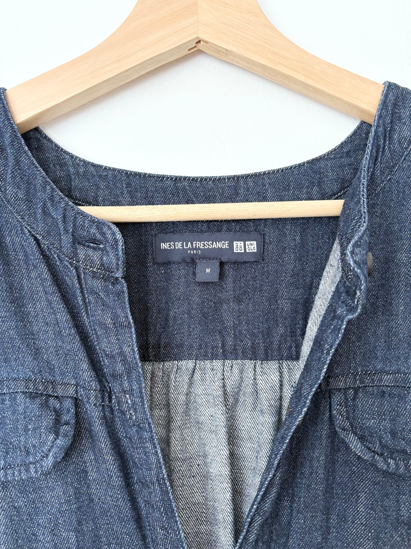 Ines de la Fressange X Uniqlo denim maxi dress Medium