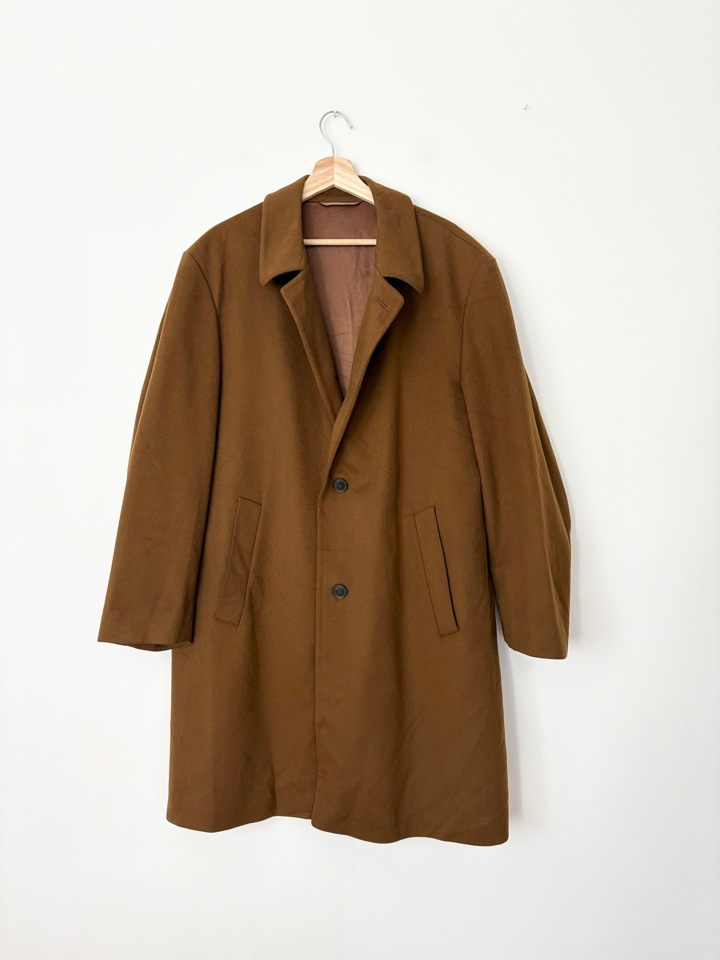 Vintage Odermark by Ogilvy wool trench coat L/XL