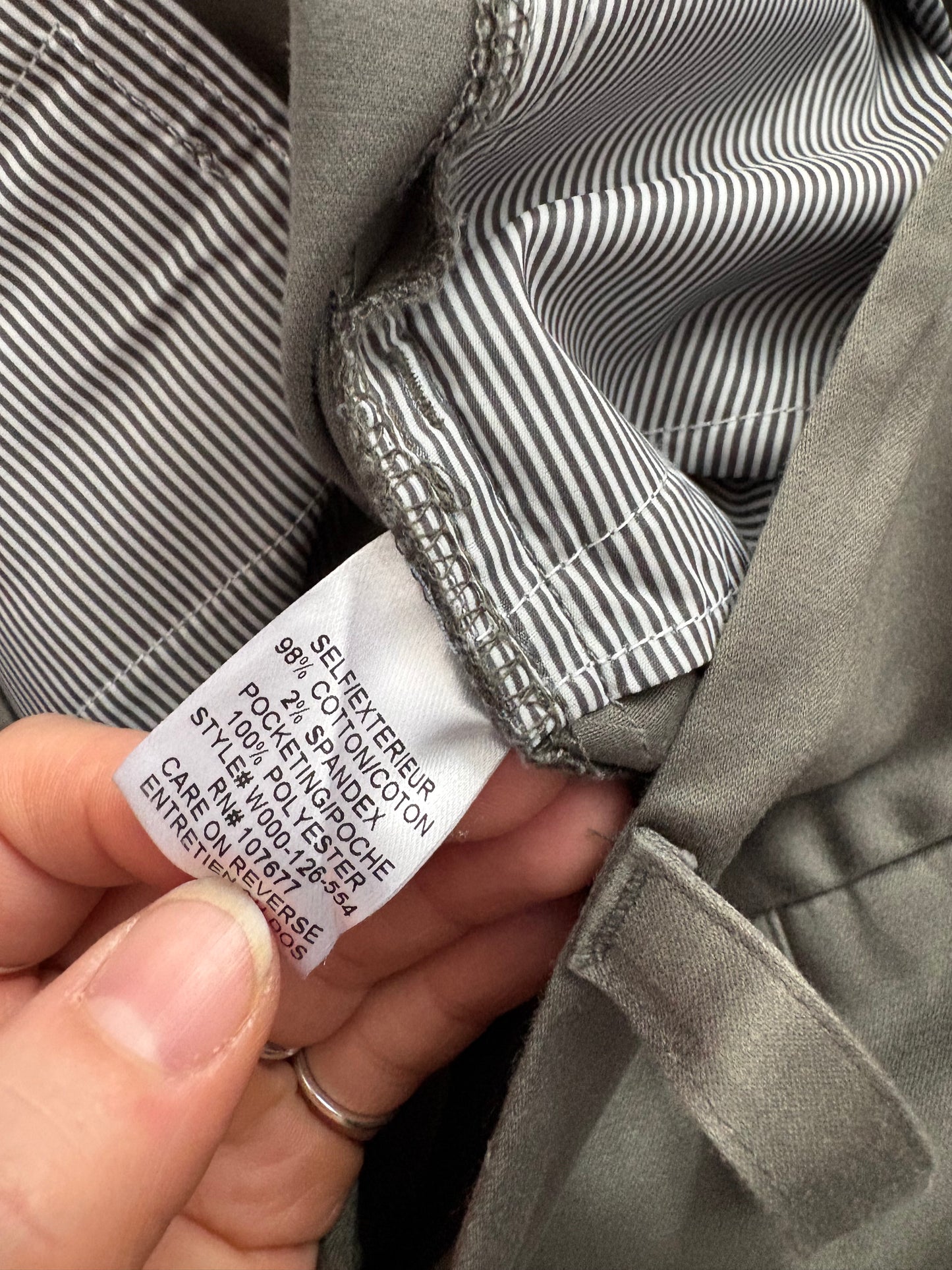 Pantalon de travail évasé Alice + Olivia, taille S/M