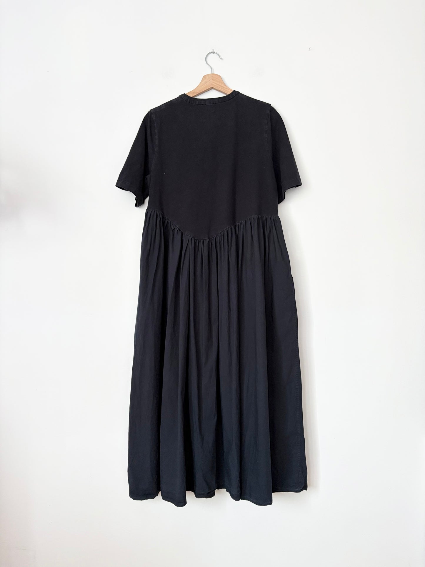 Robe maxi asymétrique oversize à demi-zip COS, taille L