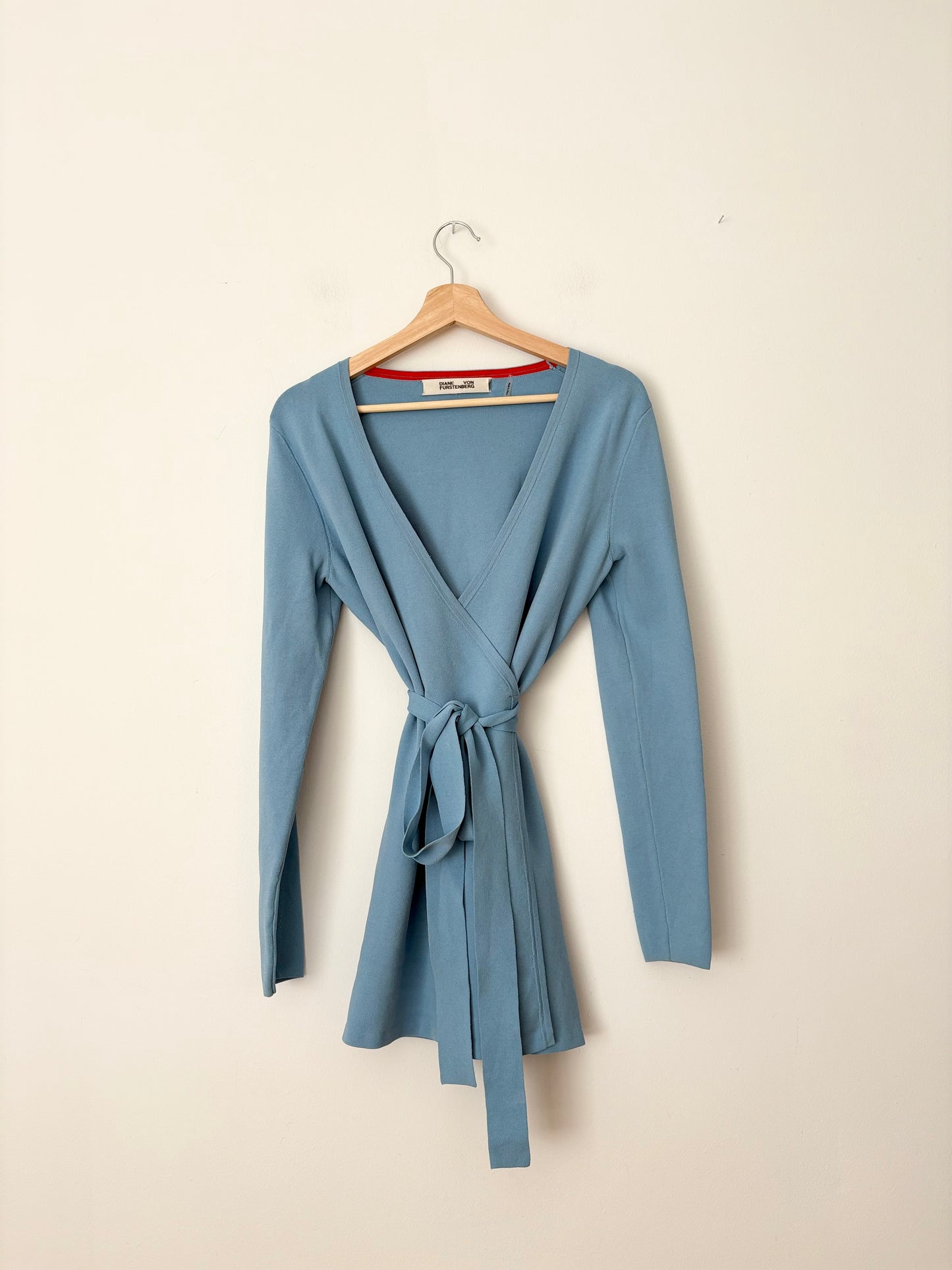 Diane von Fustenberg wrap mini dress S/M