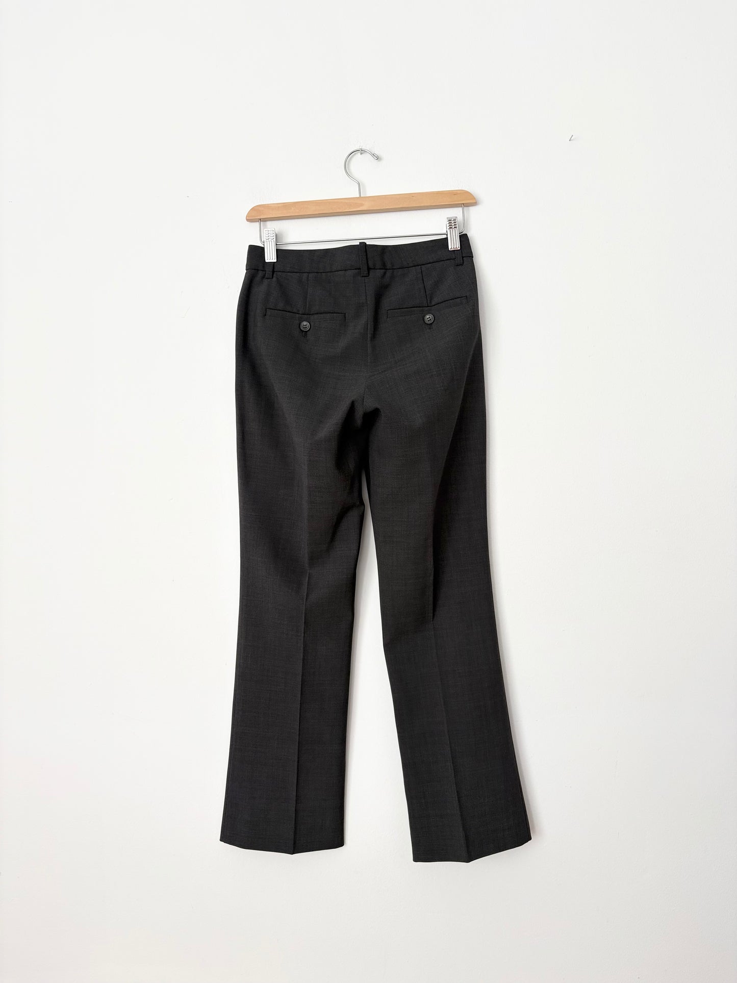 Pantalon droit en laine mélangée Theory, taille XS