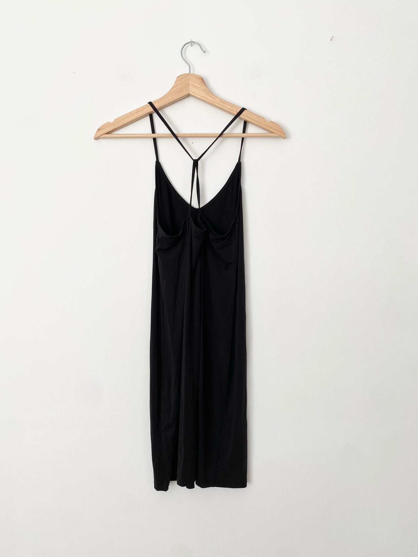 & Other stories cupro little black dress Small