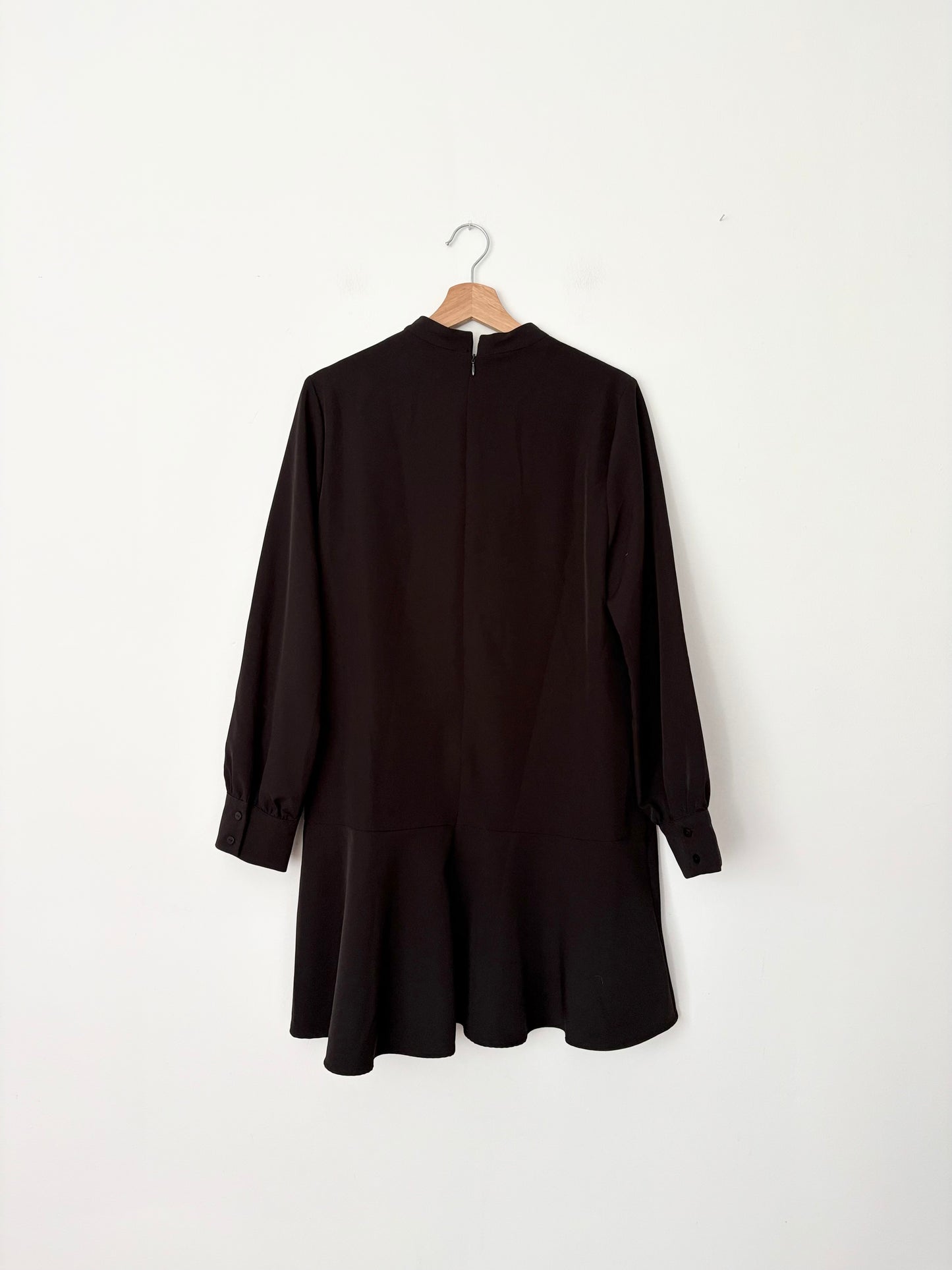 Zara lace insert pintuck dress Medium
