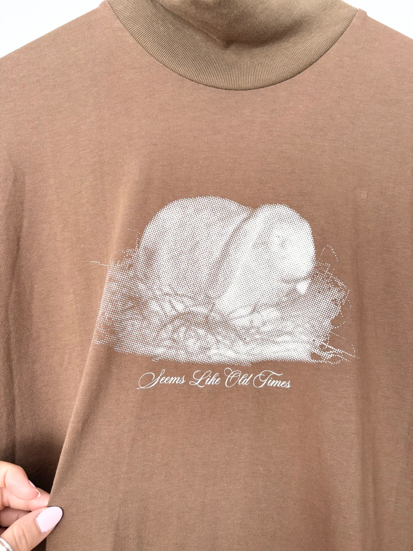 Kijun rabbit turtleneck knit sweater M/L