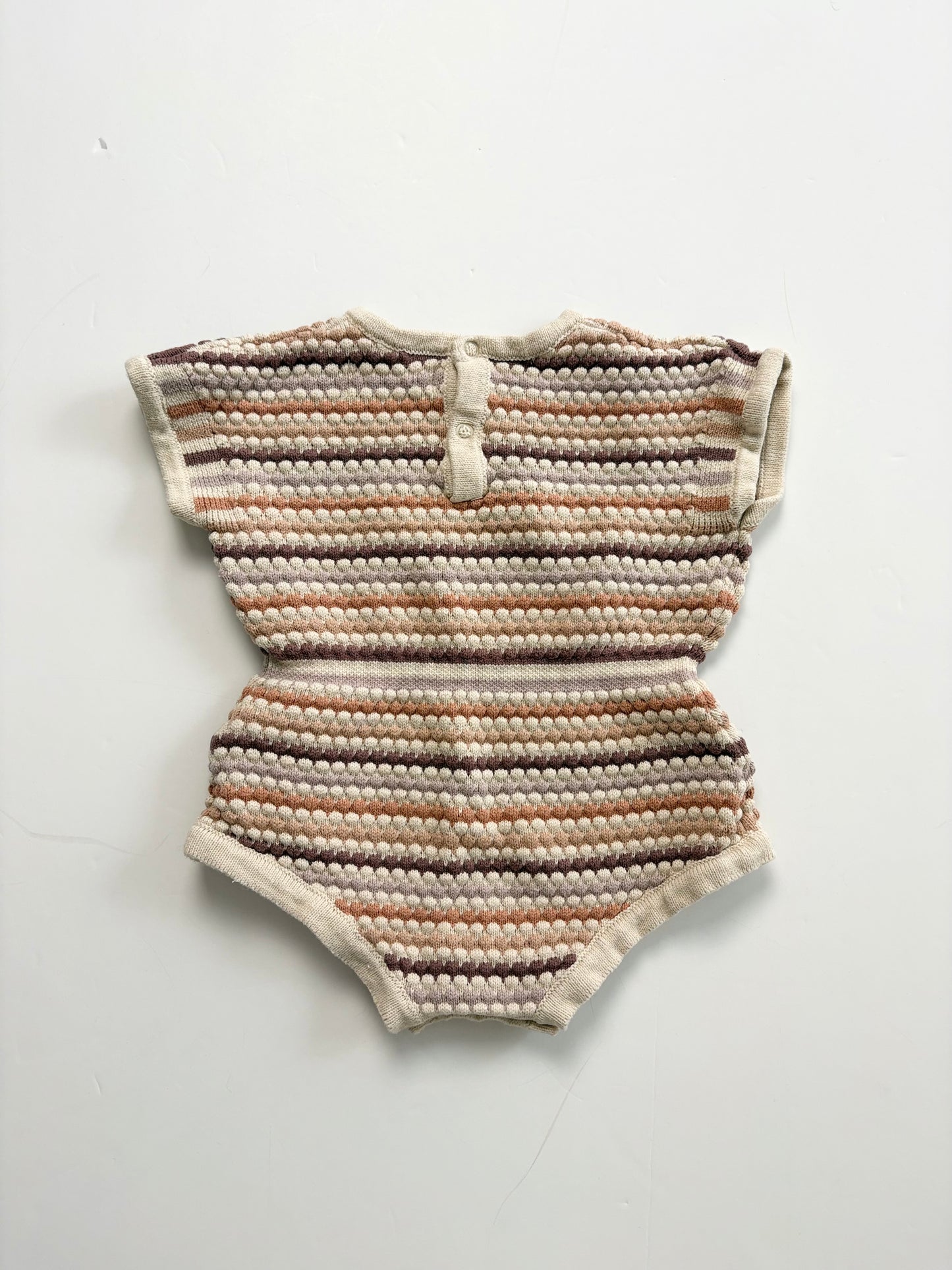 Rylee + Cru knit romper 0-3months