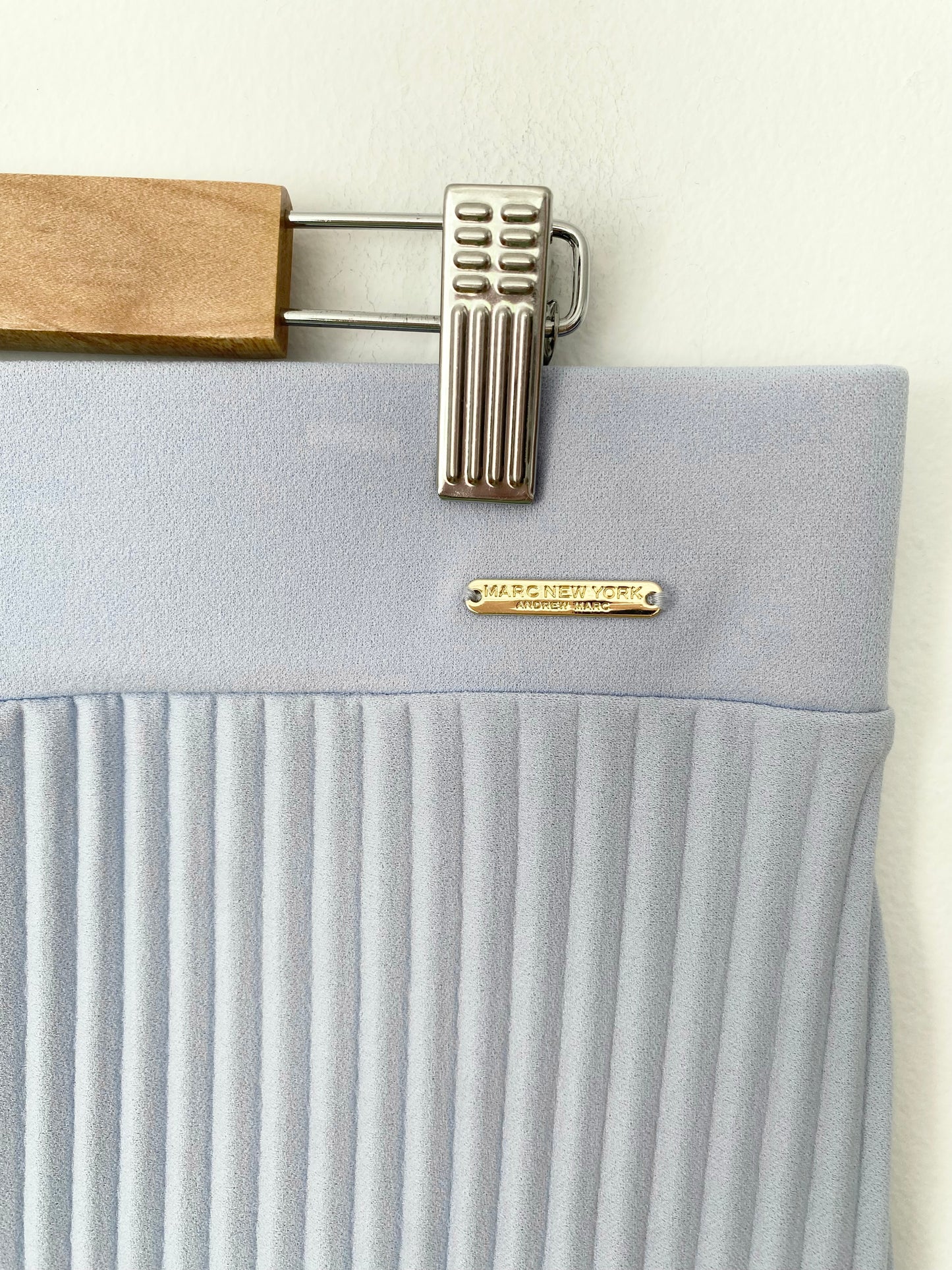Marc Andrew pleated midi skirt Large