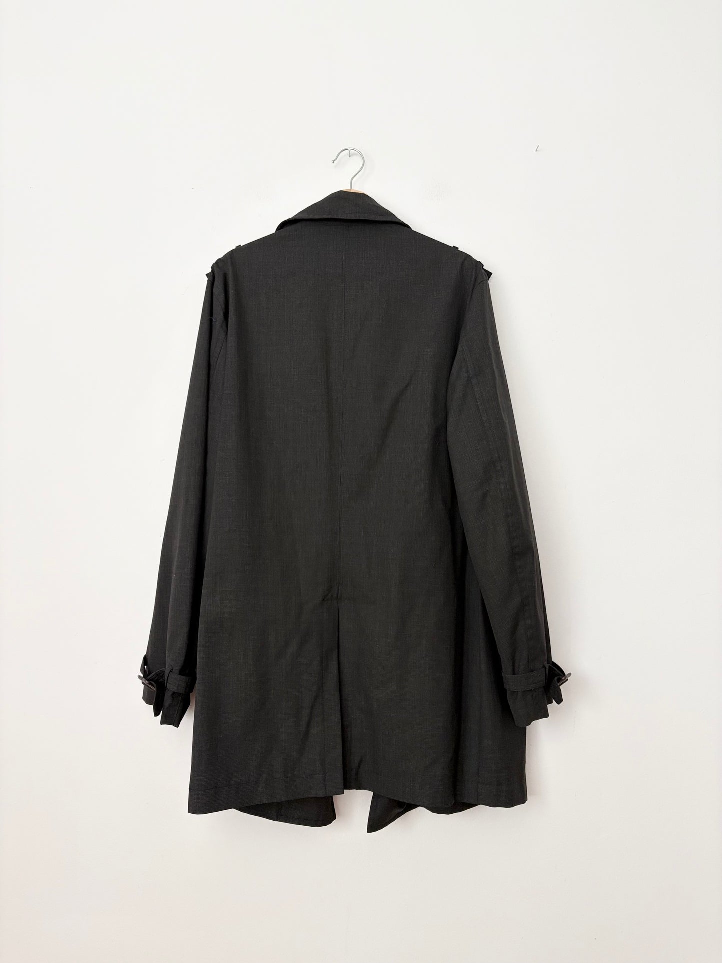 Trench-coat mi-long en laine mélangée Banana Republic, taille XL