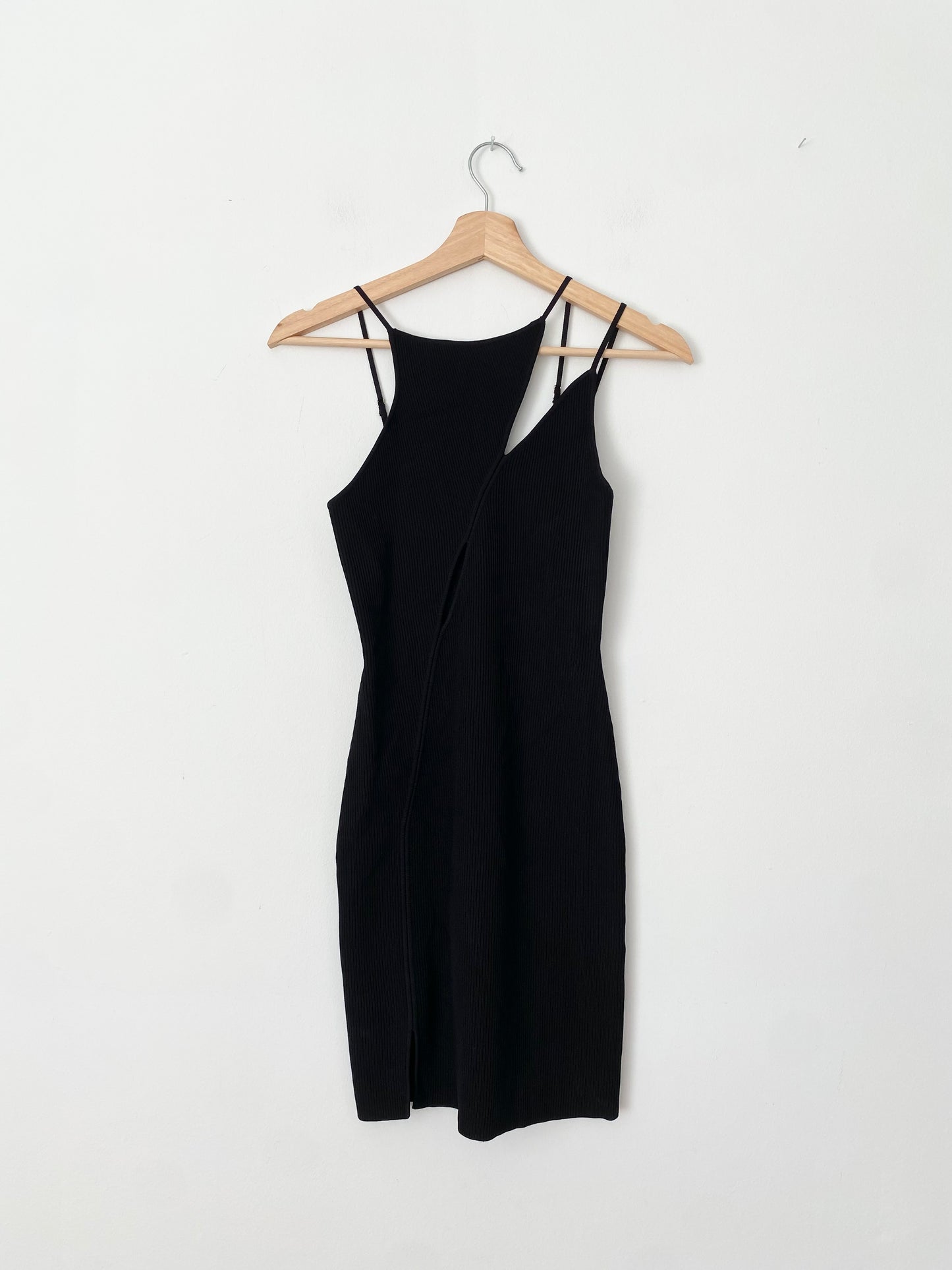 ASTR The label ribbed cut out dress S/M