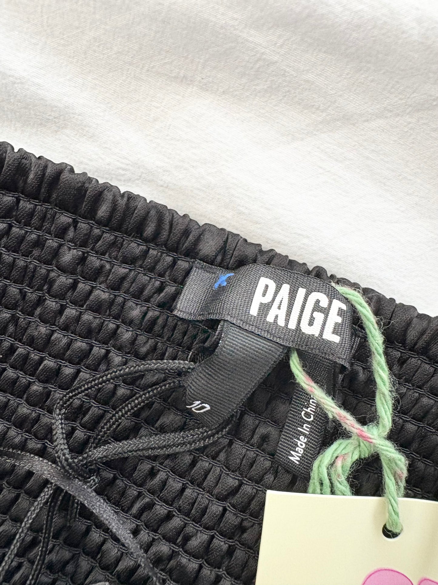 Paige Alimara wide leg satin jumpsuit Large