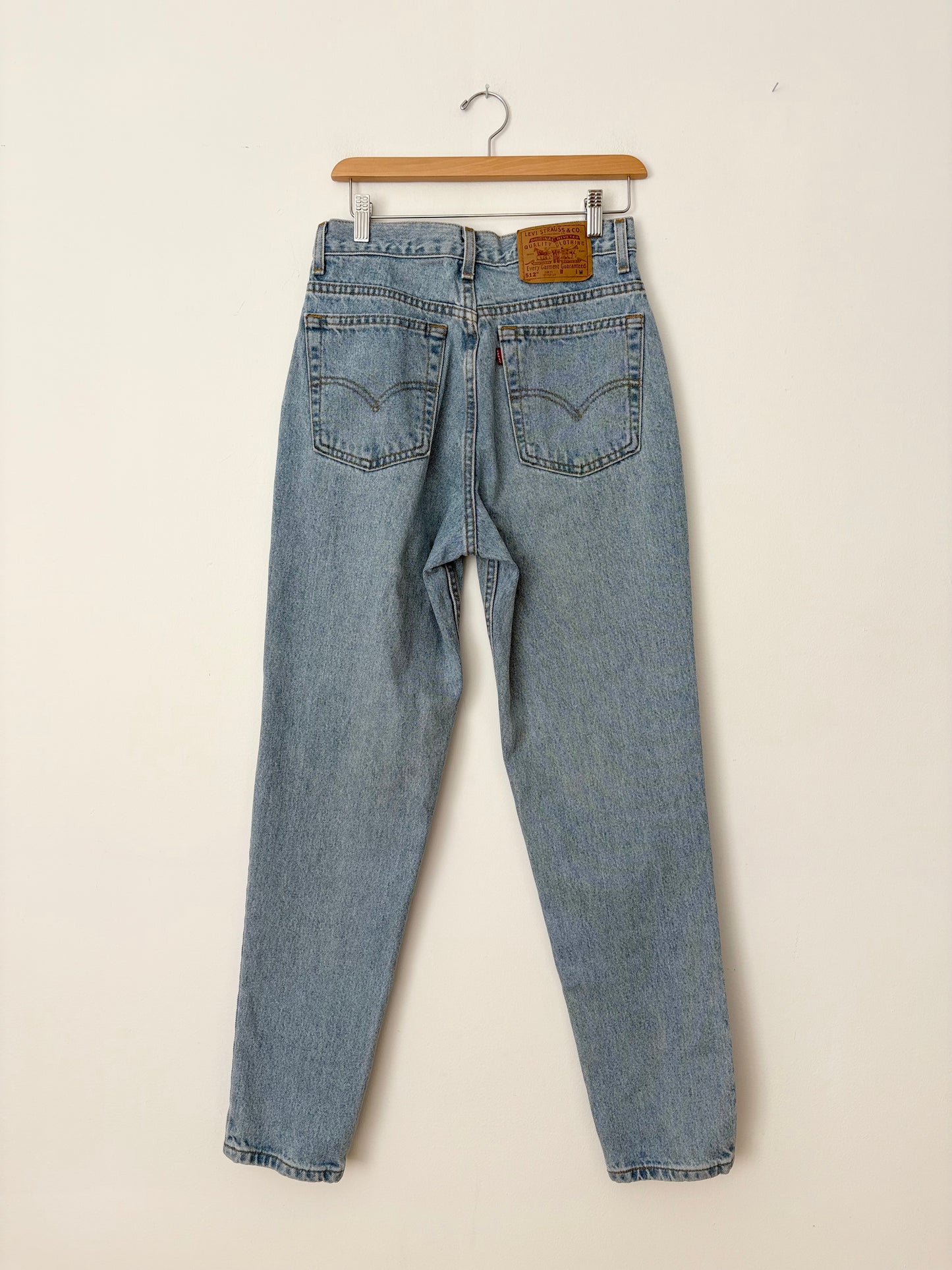Vintage light wash 512 levis W28