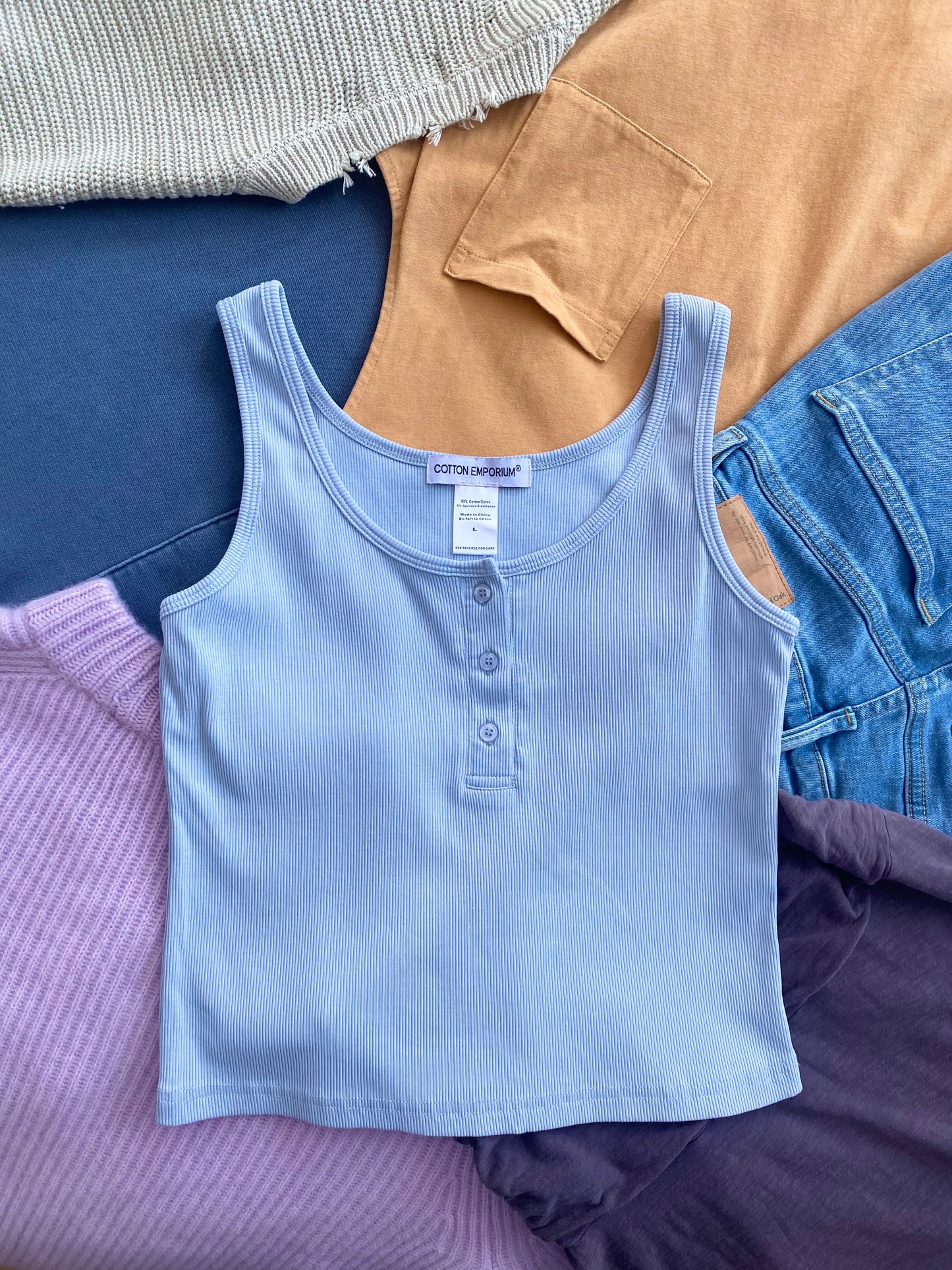 Cotton Emporium basic tank Large