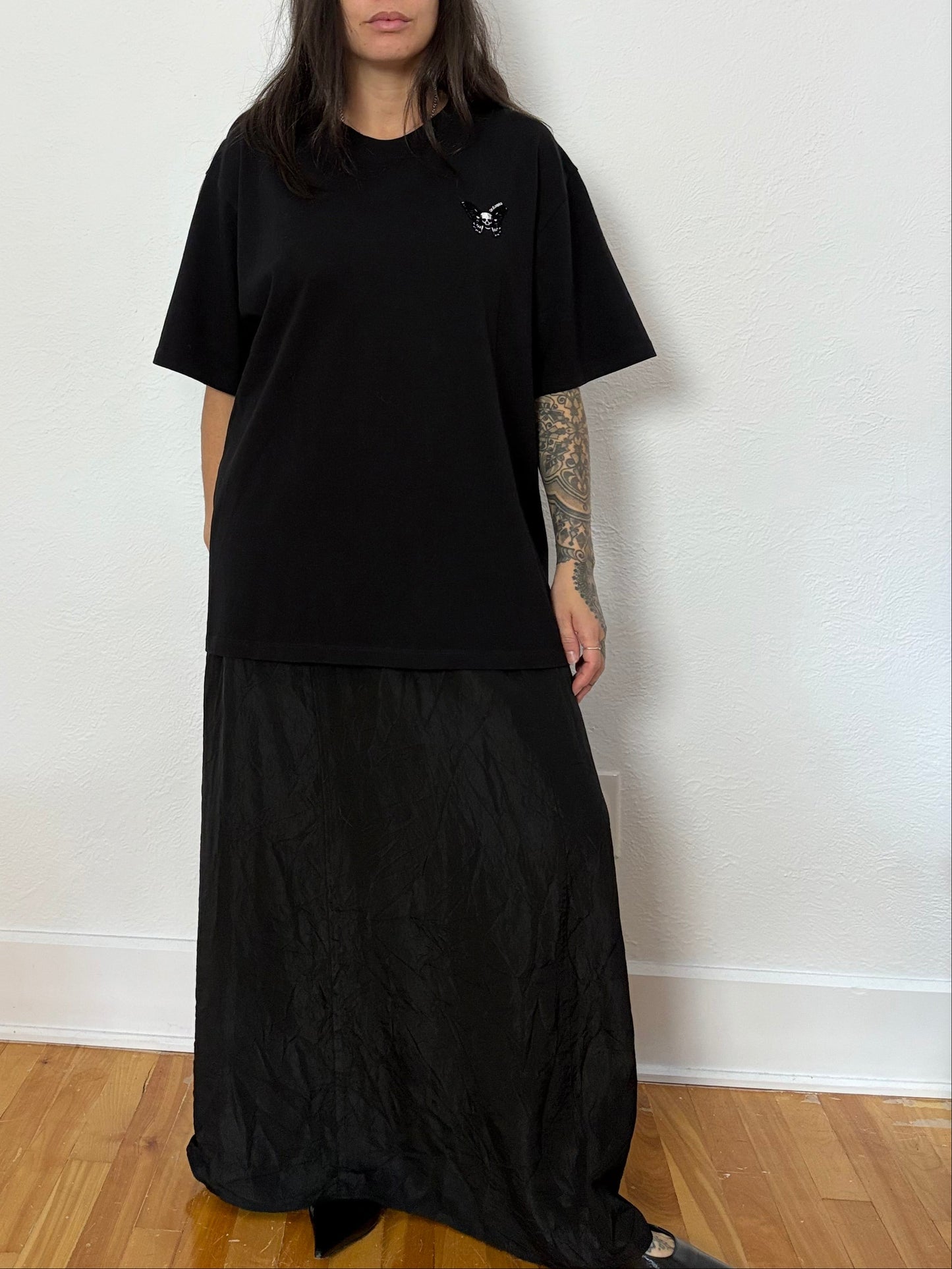 The kooples black logo boxy tee XL/XXL