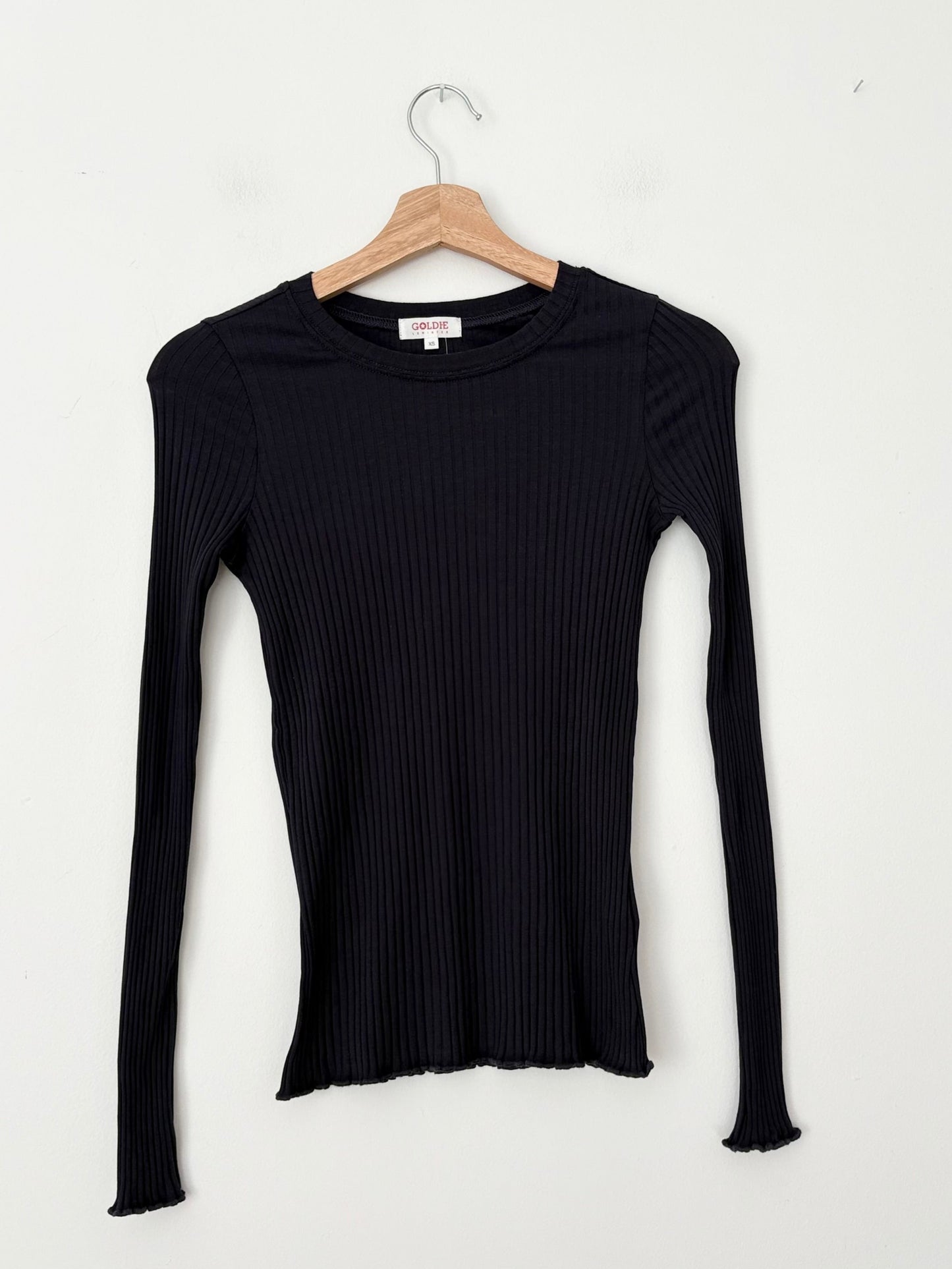 Goldie Lewinter ribbed long sleeve XS