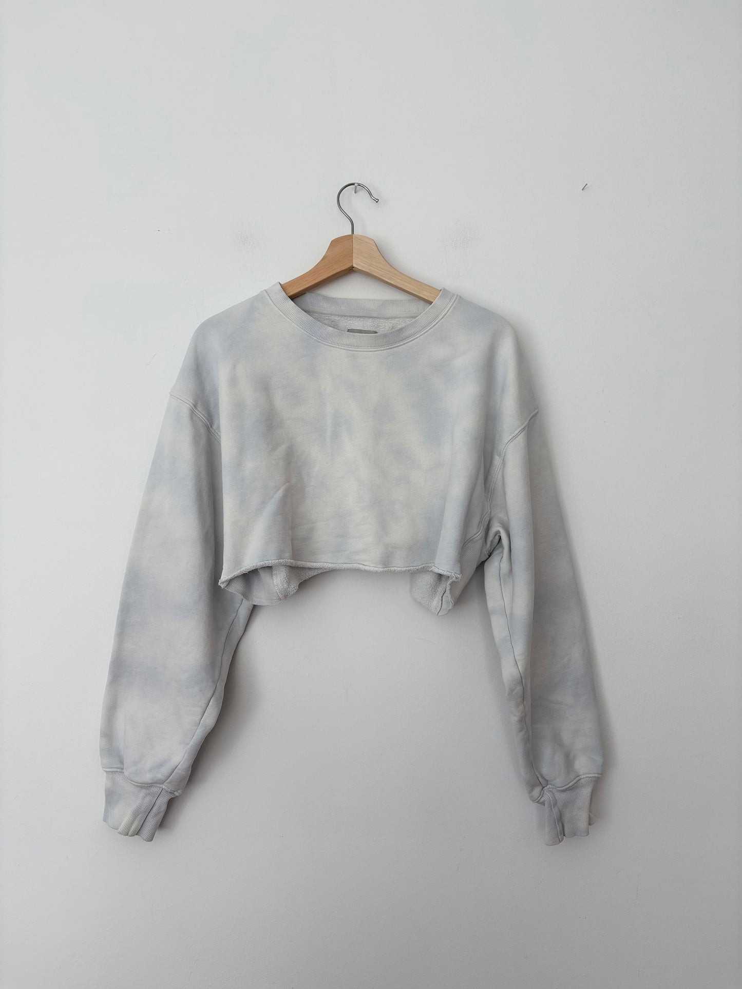 Sweat-shirt court en polaire confortable TNA tie dye Medium