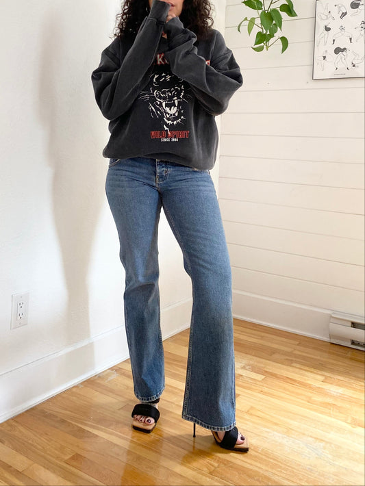 The kooples low waist bootcut jeans W28