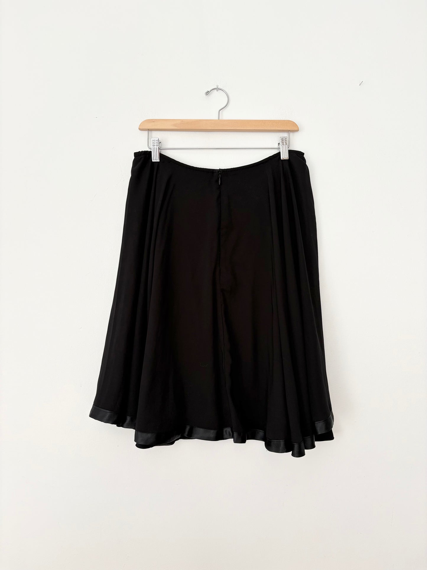 Vintage flowy midi skirt M/L