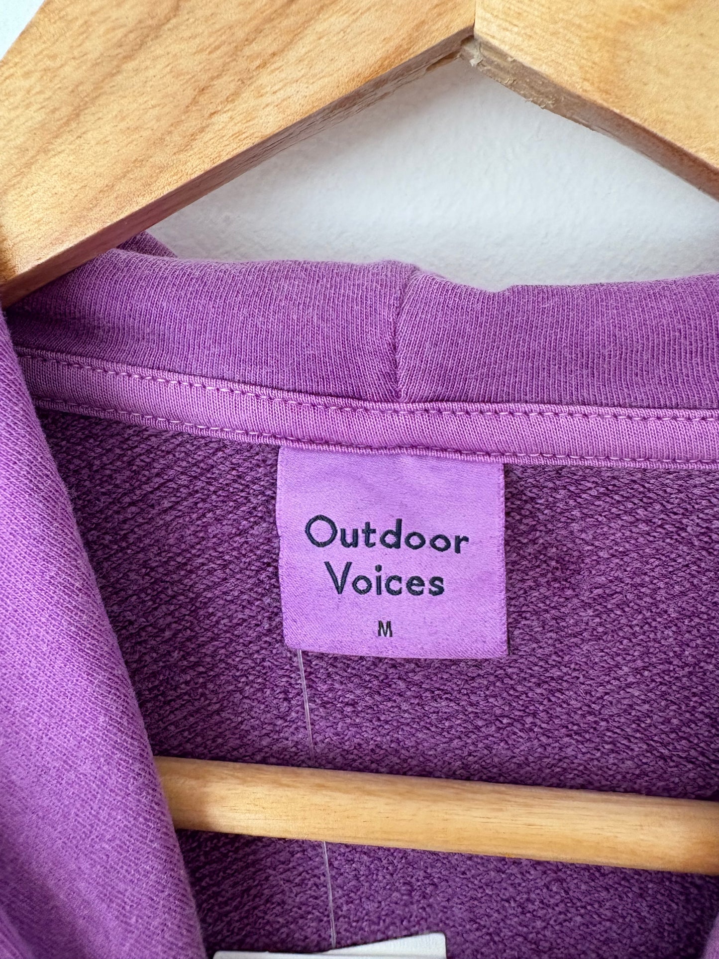 Outdoor Voices joggers club hoodie Medium