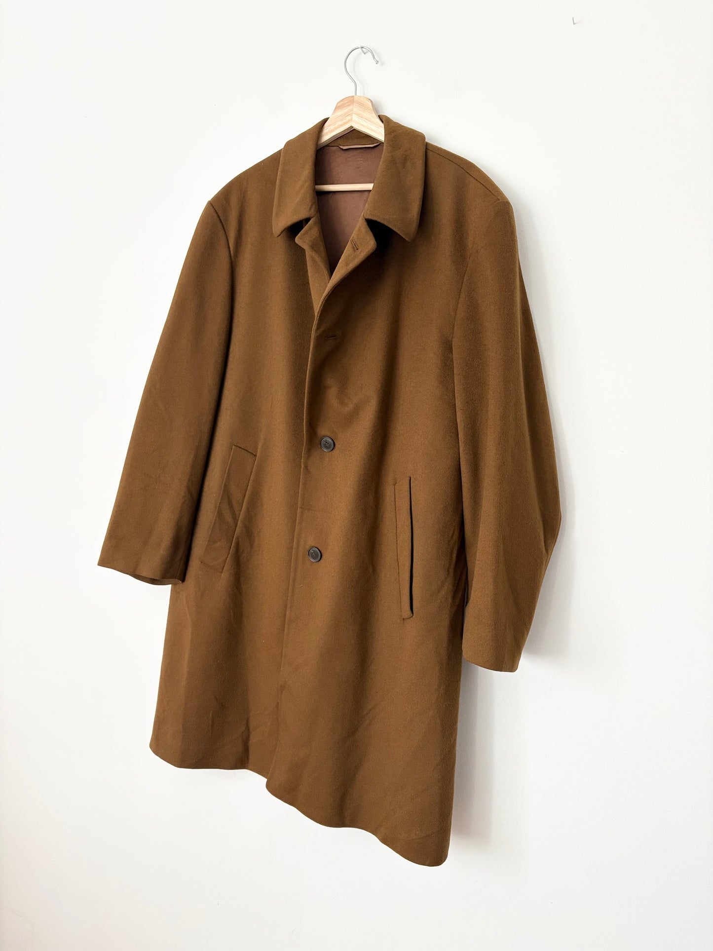 Vintage Odermark by Ogilvy wool trench coat L/XL