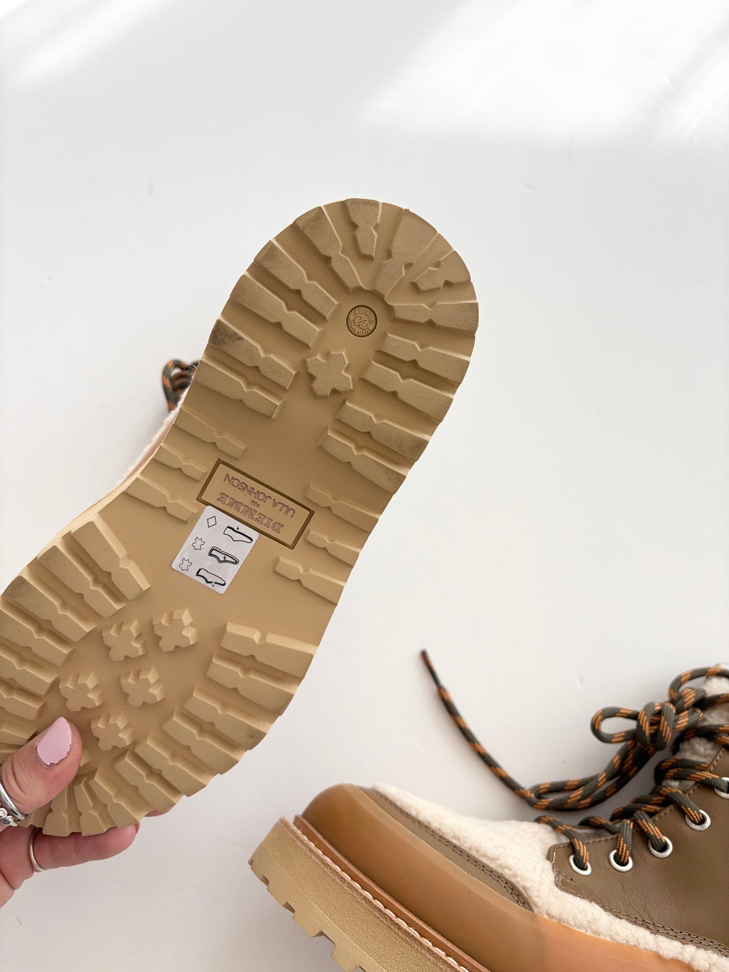 Ulla Johnson X Diemme shearling winter boots EUR36