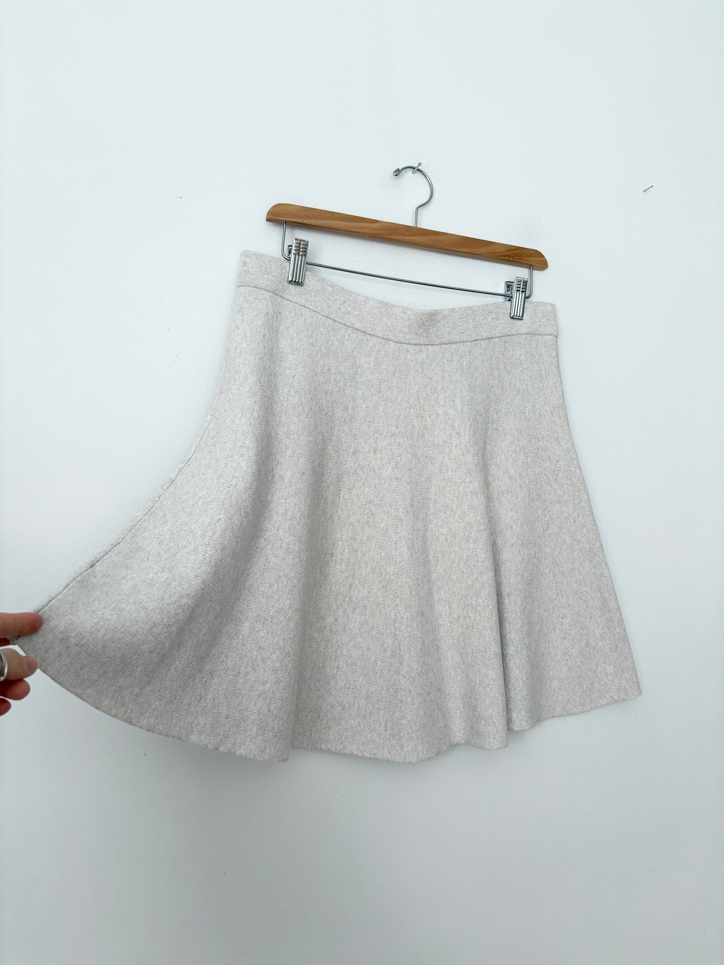 Jupe patineuse en maille Club Monaco, taille L
