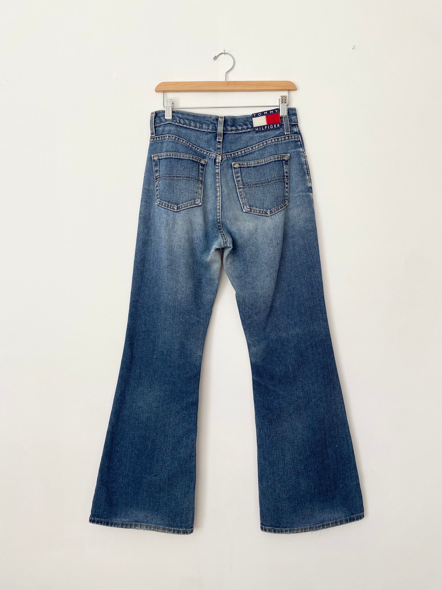 Jean évasé taille mi-haute Tommy Hilfiger vintage W27