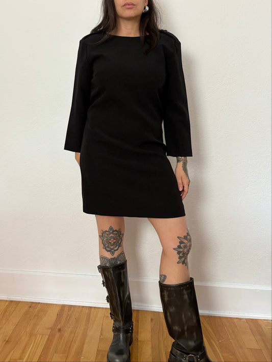 The kooples short black dress M/L