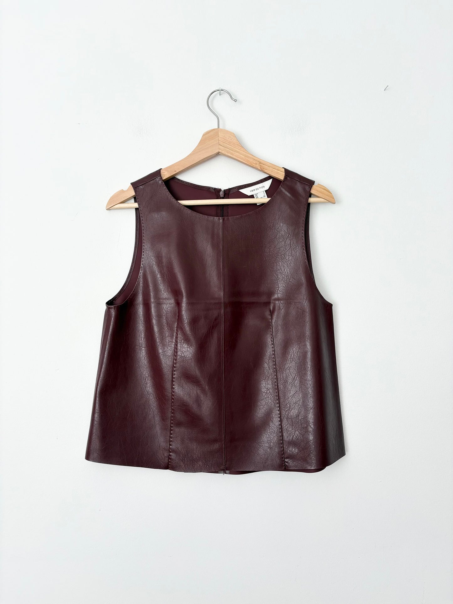 H&M Edition coated vest top Small